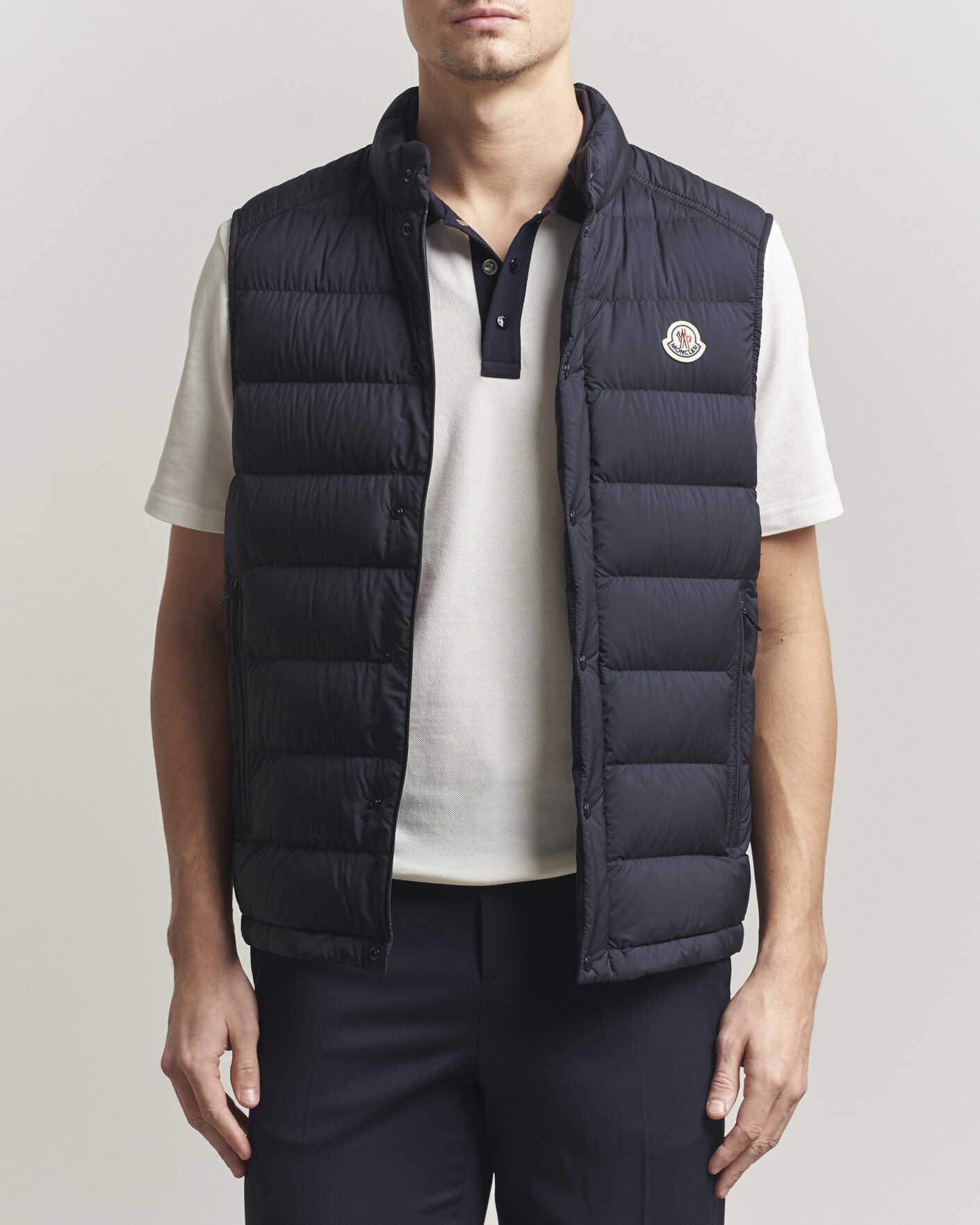 Herre | Vester | Moncler | Barthe Down Vest Navy
