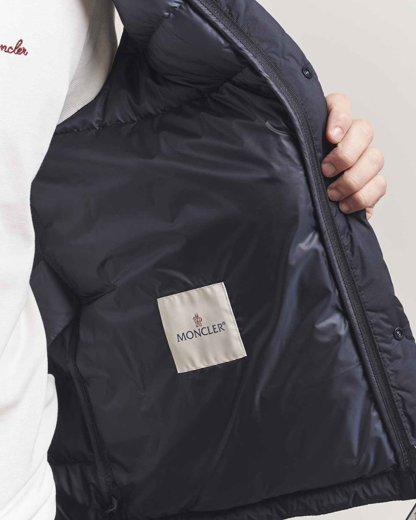 Herre | Vester | Moncler | Barthe Down Vest Navy