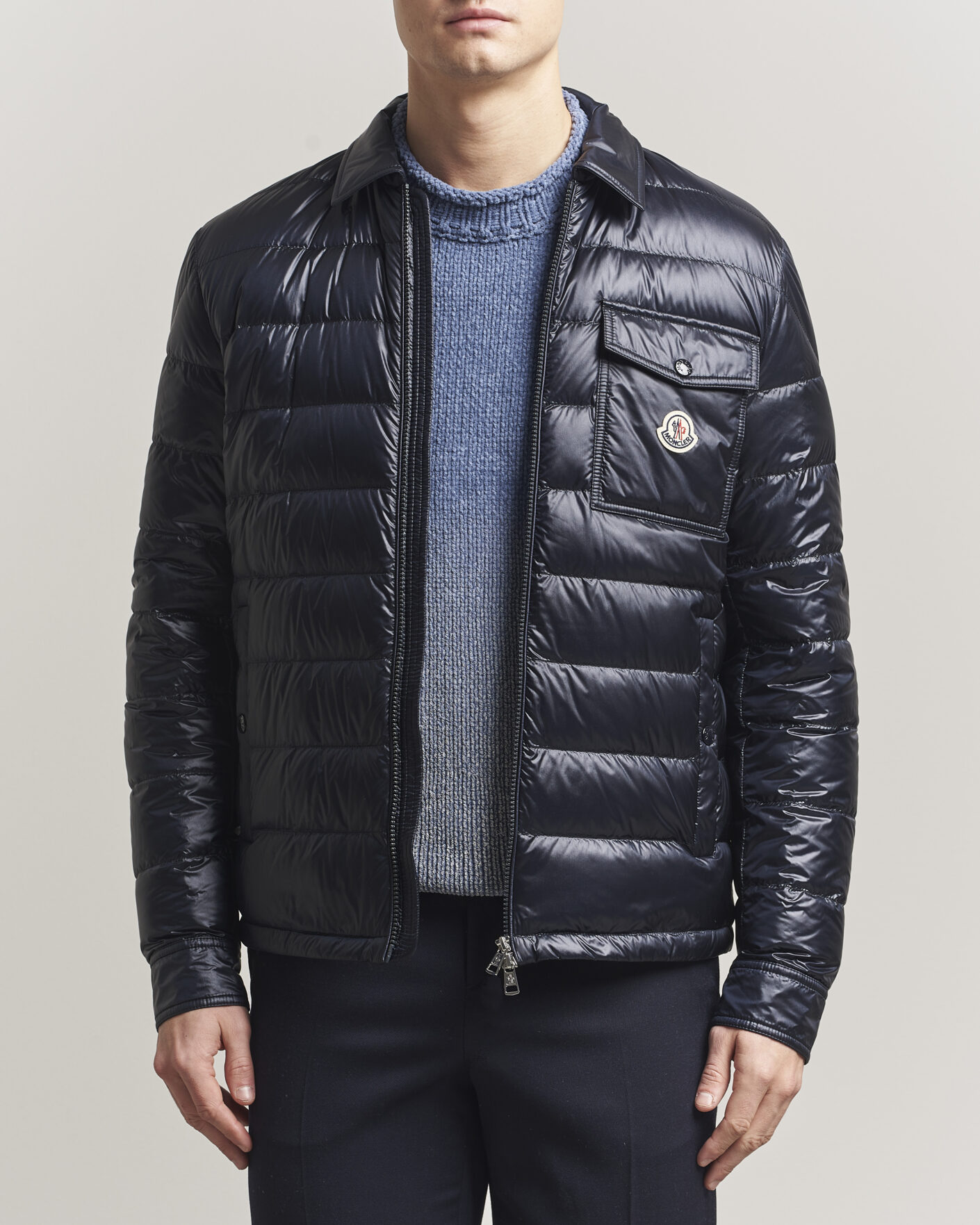 Herre | Jakker | Moncler | Mourillon Shirt Jacket Navy