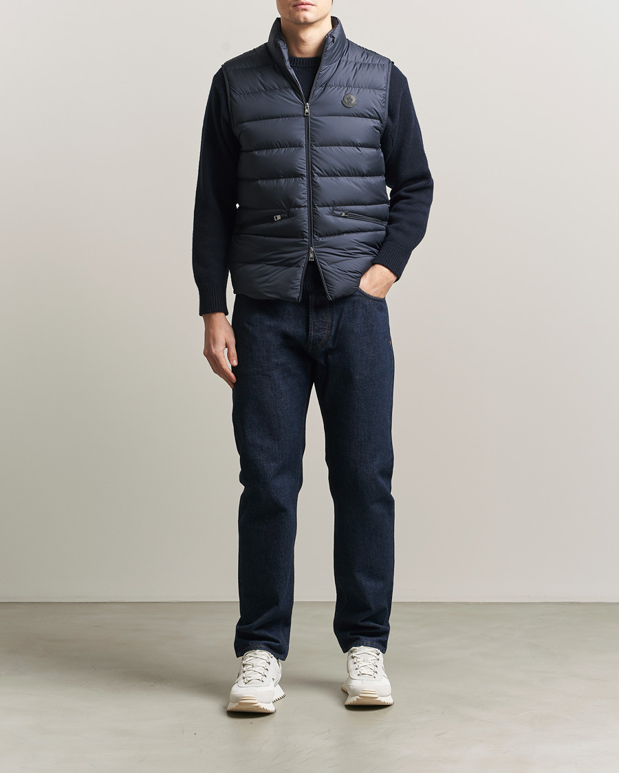 Herre | Vester | Moncler | Lechtal Down Vest Navy