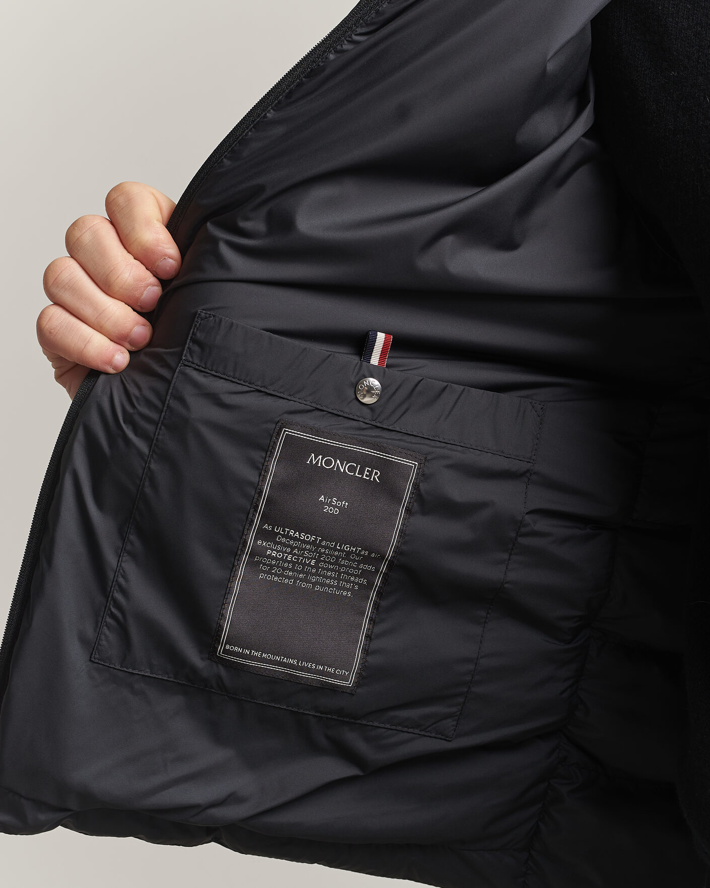 Herre | Vester | Moncler | Lechtal Down Vest Black
