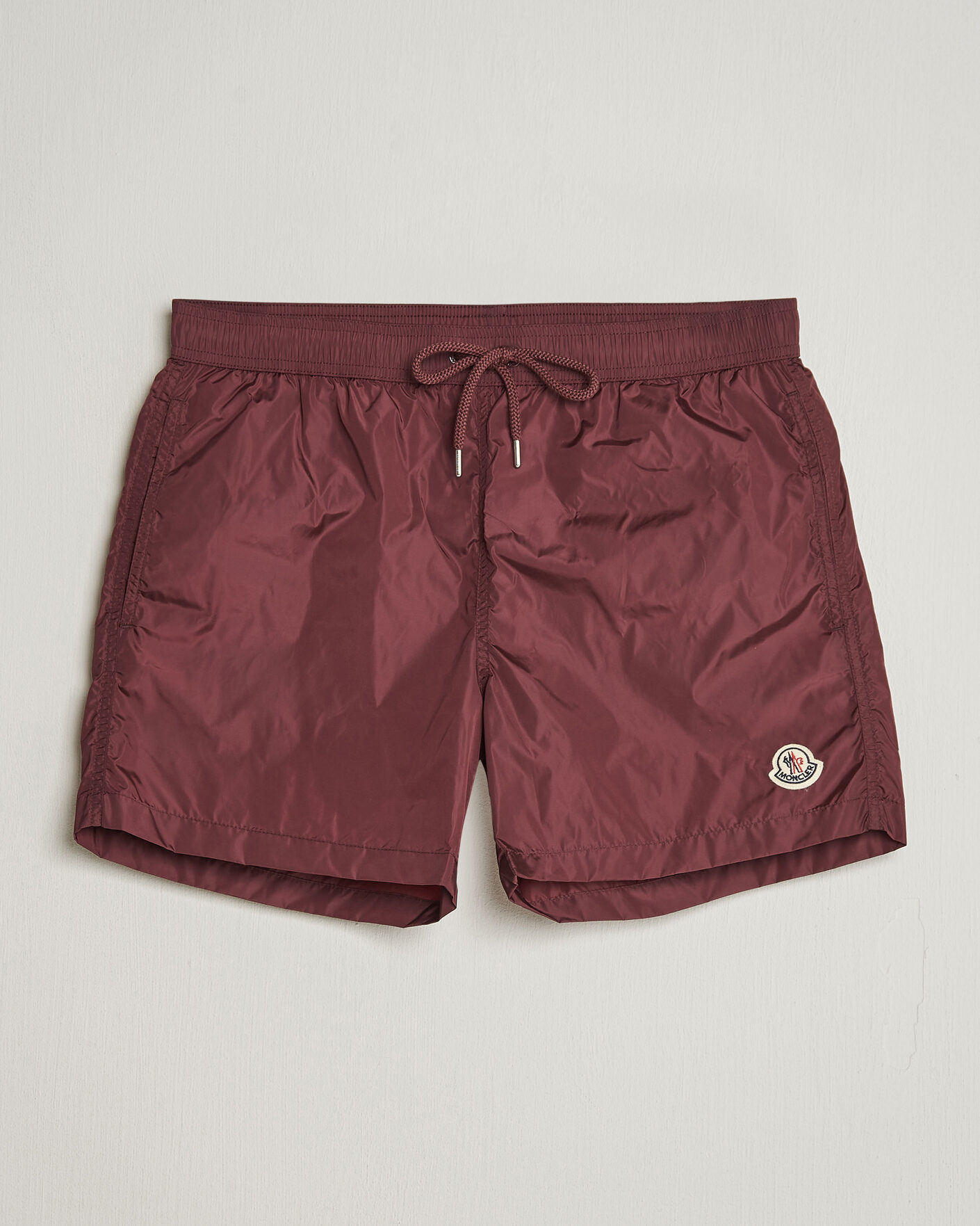 Herre | Badeshorts | Moncler | Nylon Swim Shorts Burgundy