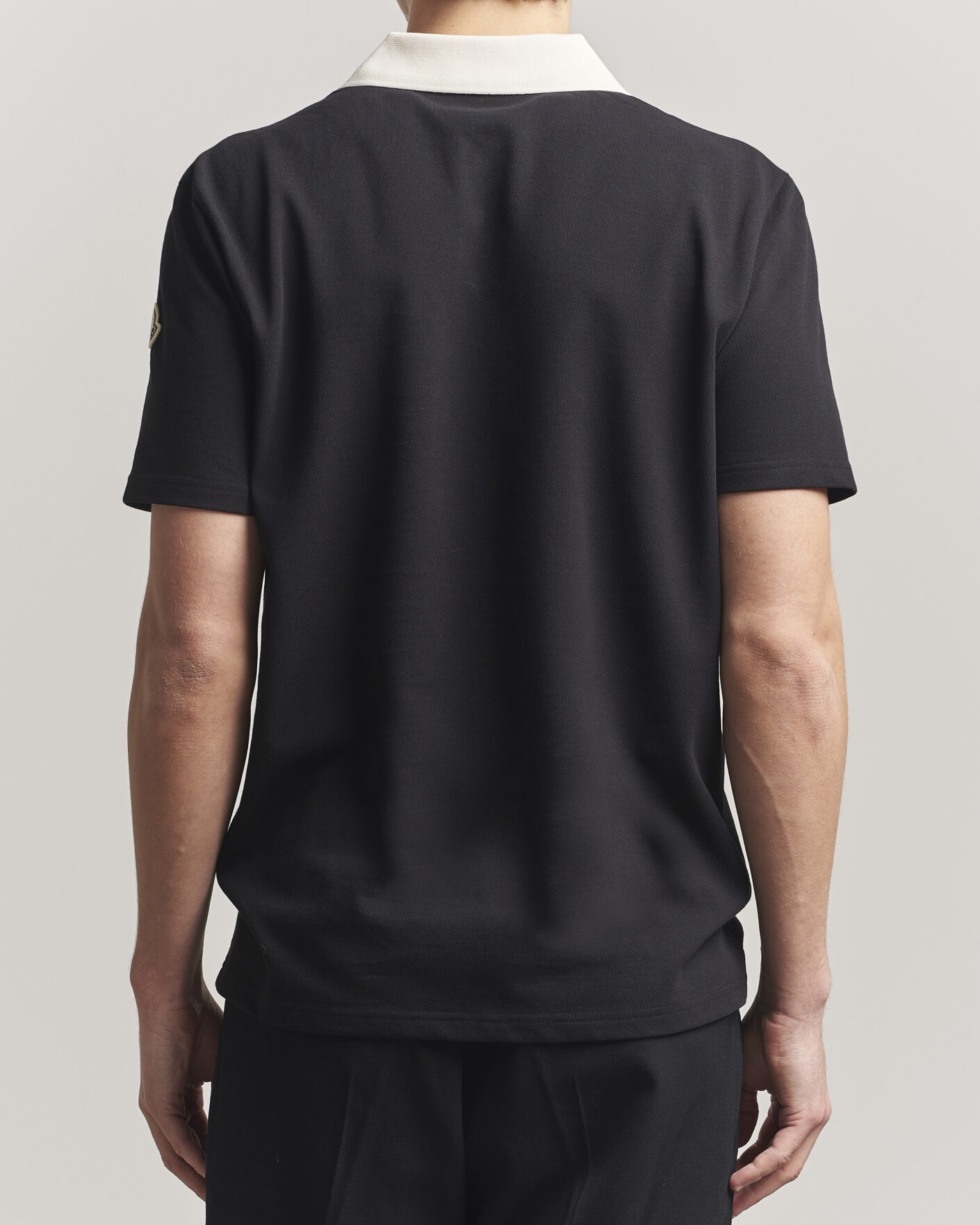 Herre | Pikéer | Moncler | Signature Logo Polo Black