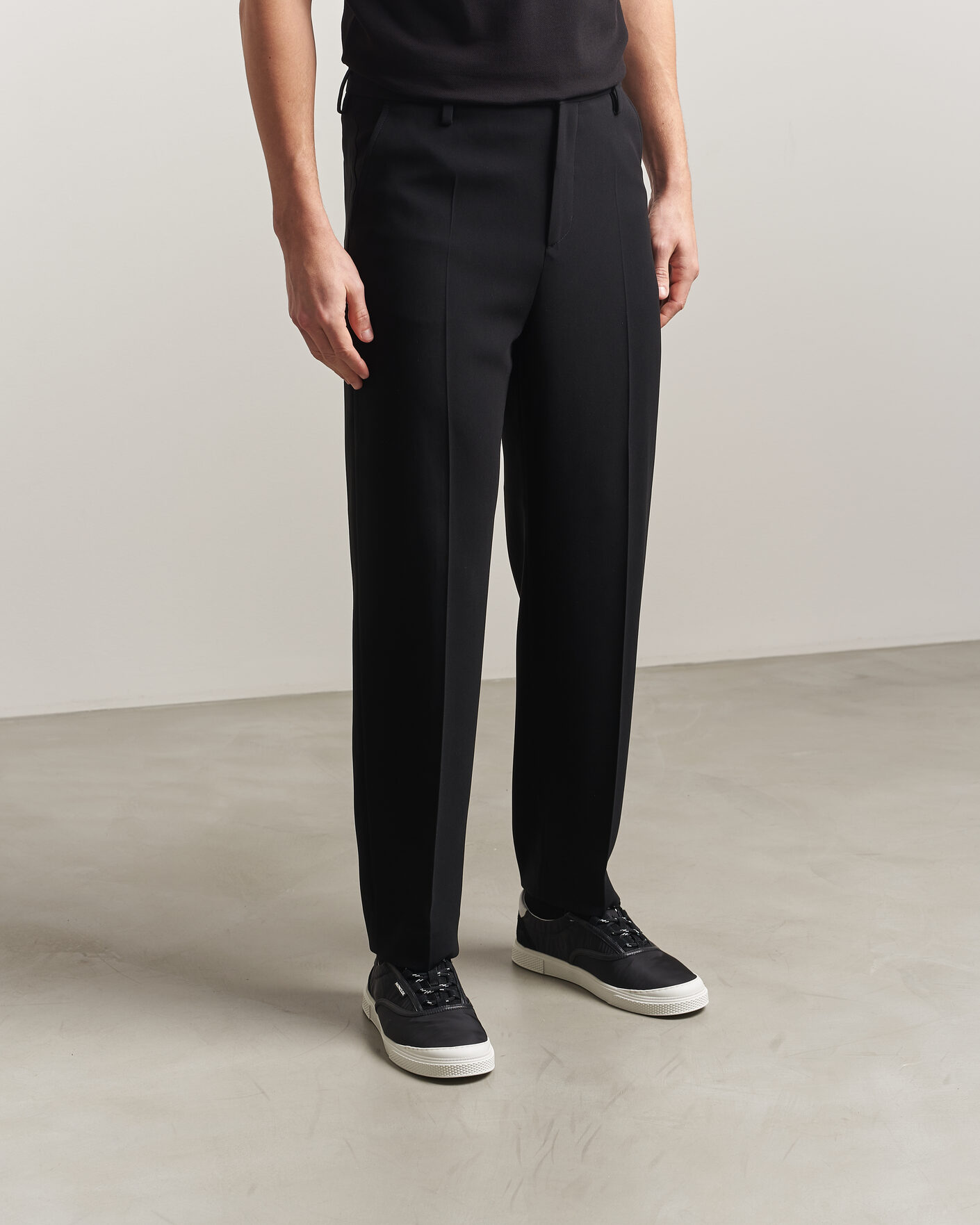 Herre | Sneakers | Moncler | Low Top Sneakers Black