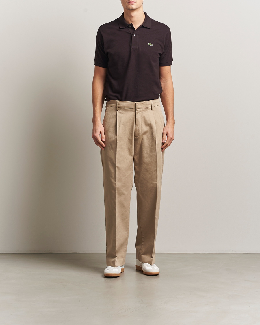 Herre | Pikéer | Lacoste | Original Polo Piké Buffle Brown