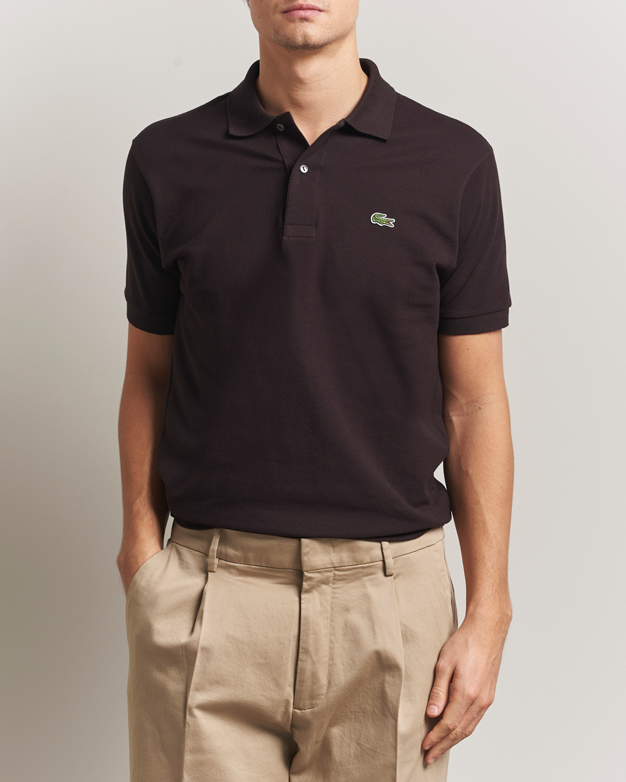 Herre | Pikéer | Lacoste | Original Polo Piké Buffle Brown