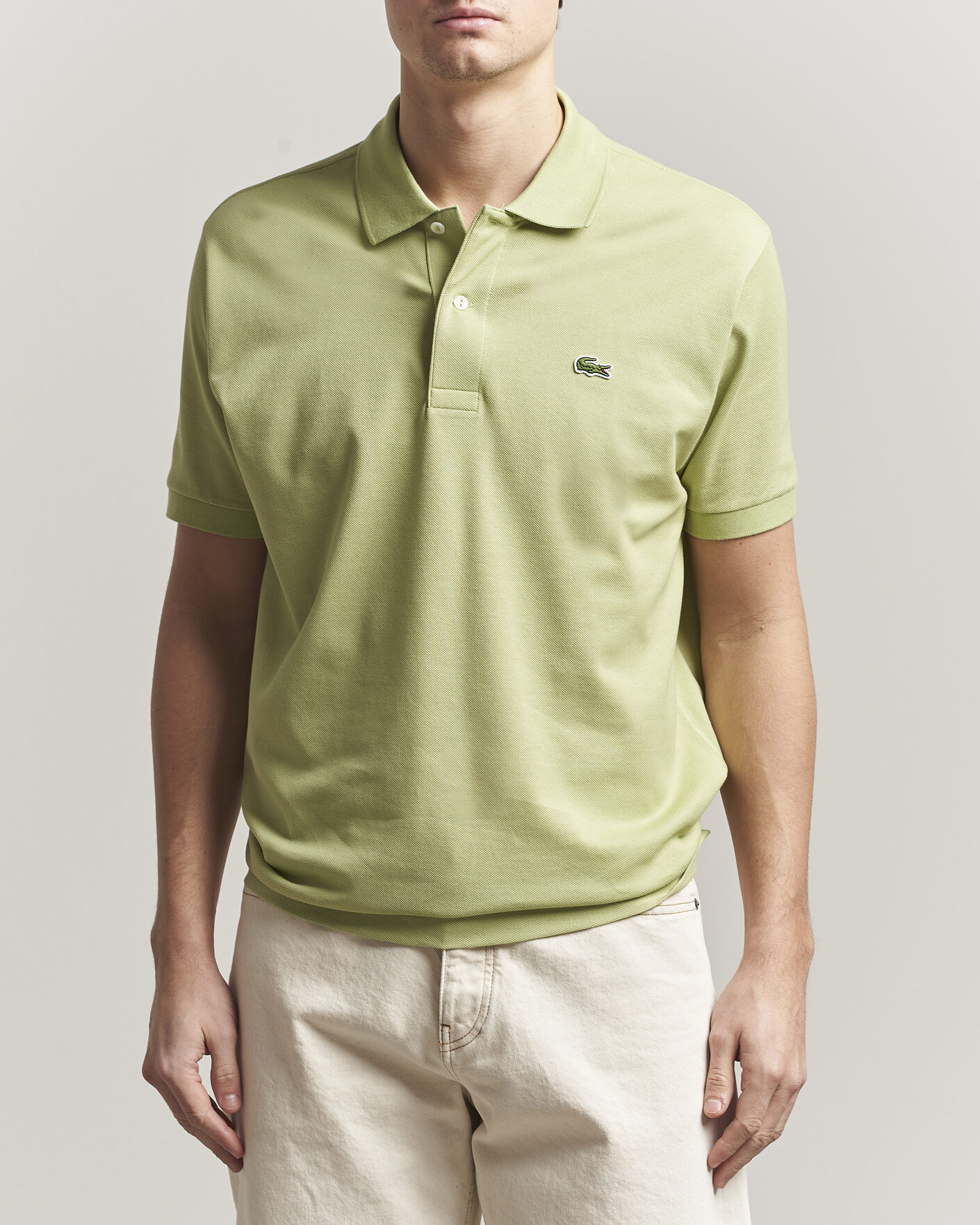 Herre | Pikéer | Lacoste | Original Polo Piké Birch Green