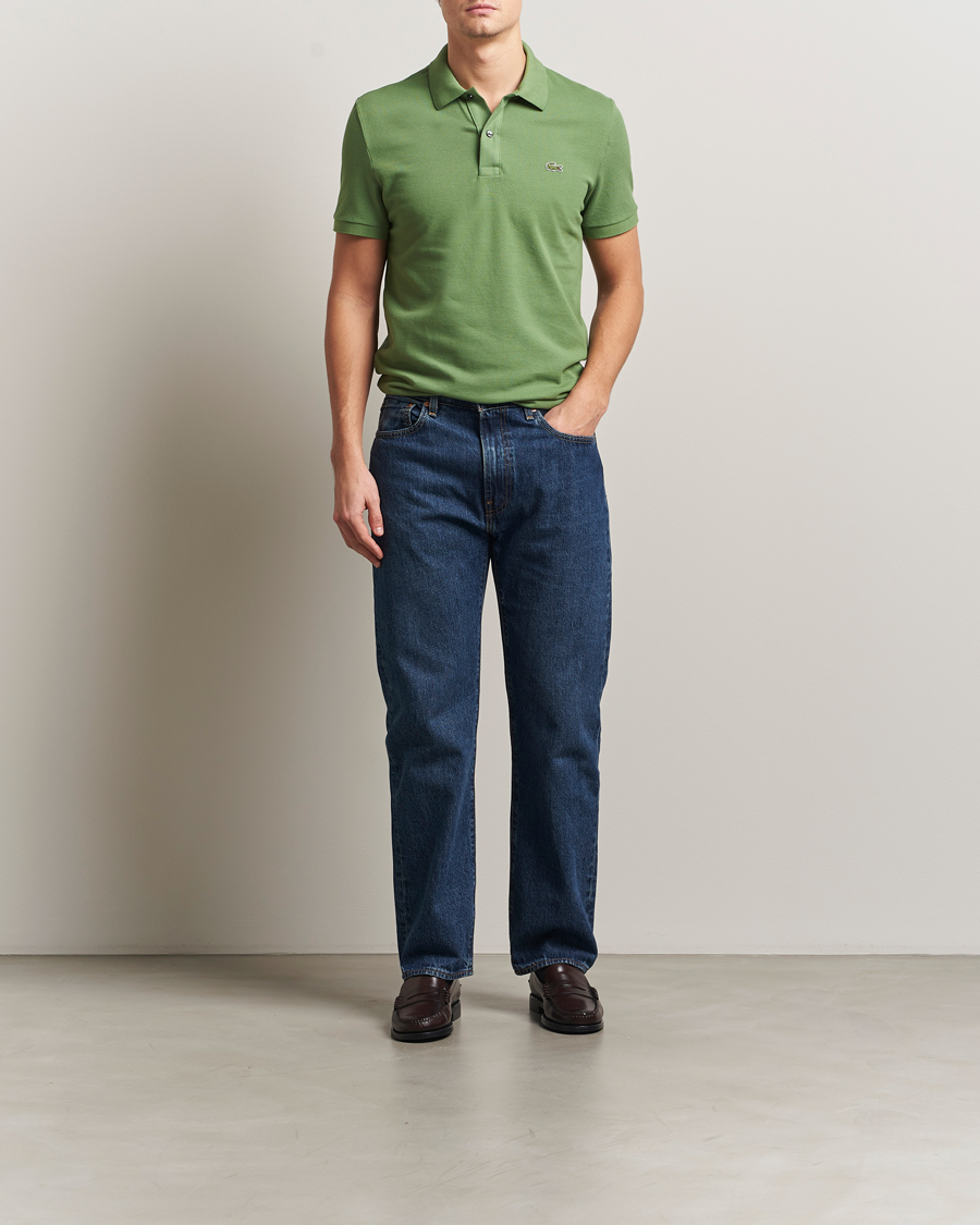Herre | Pikéer | Lacoste | Slim Fit Polo Piké Lettuce
