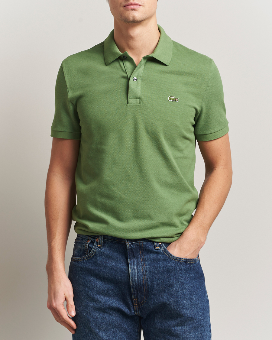 Herre | Pikéer | Lacoste | Slim Fit Polo Piké Lettuce