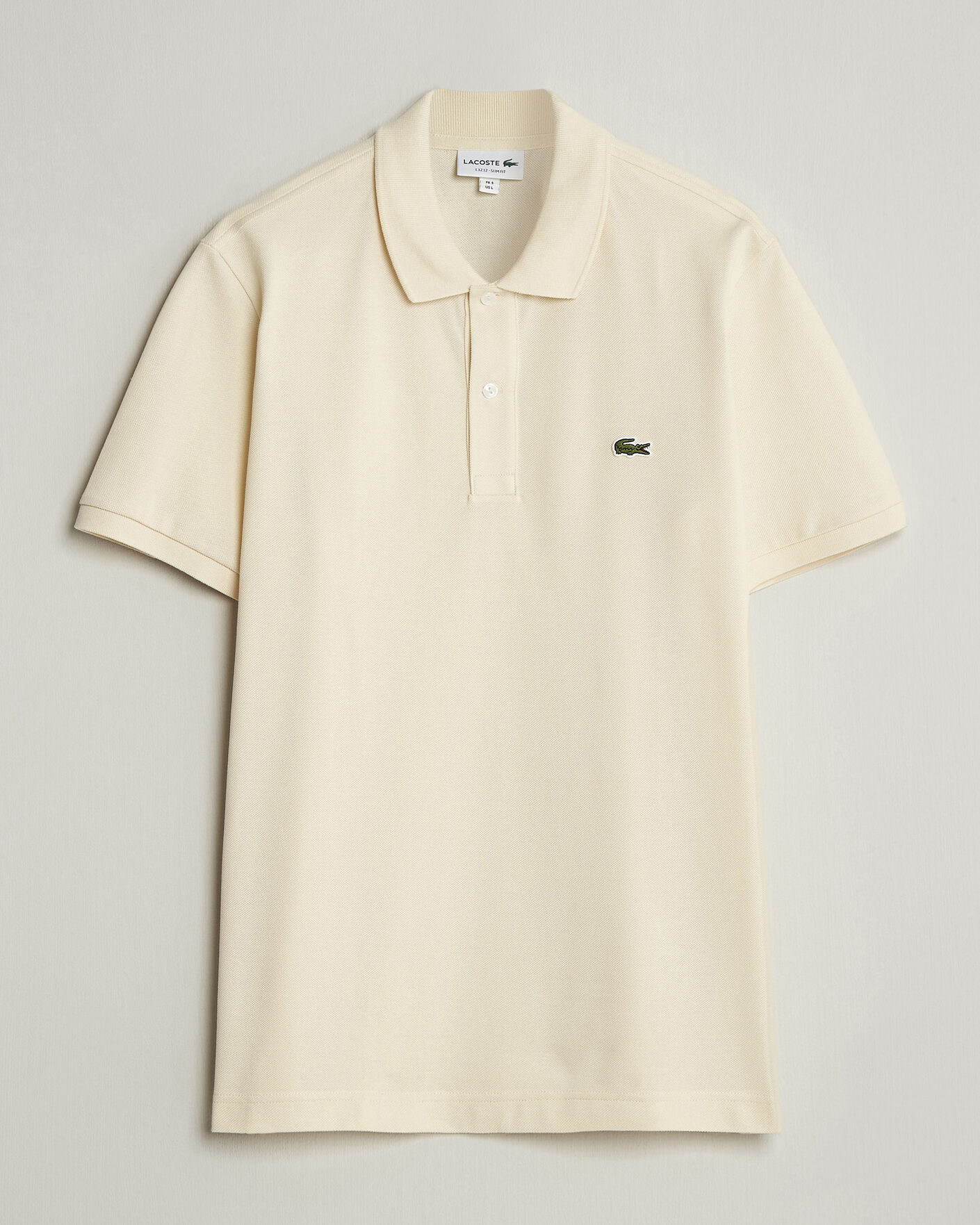 Herre | Pikéer | Lacoste | Slim Fit Polo Piké Naturel Clair