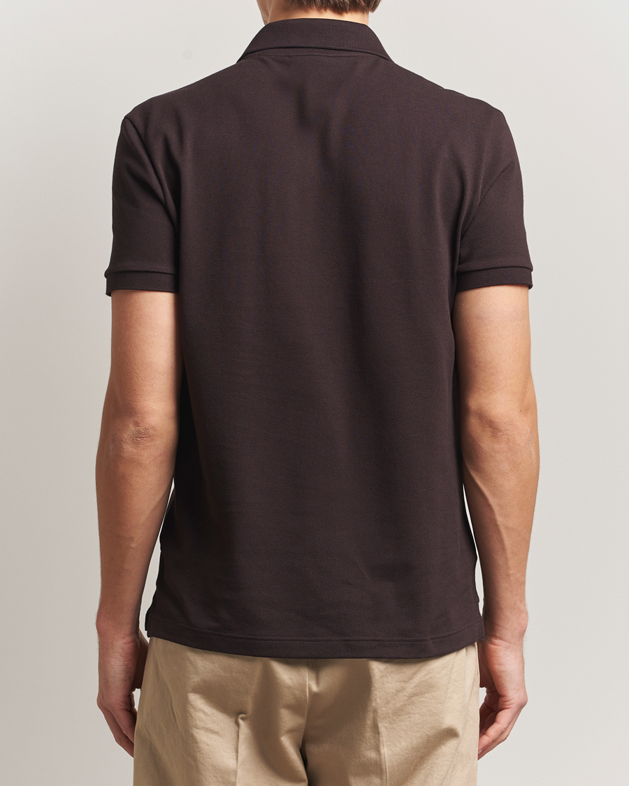 Herre | Pikéer | Lacoste | Slim Fit Polo Piké Buffle Brown