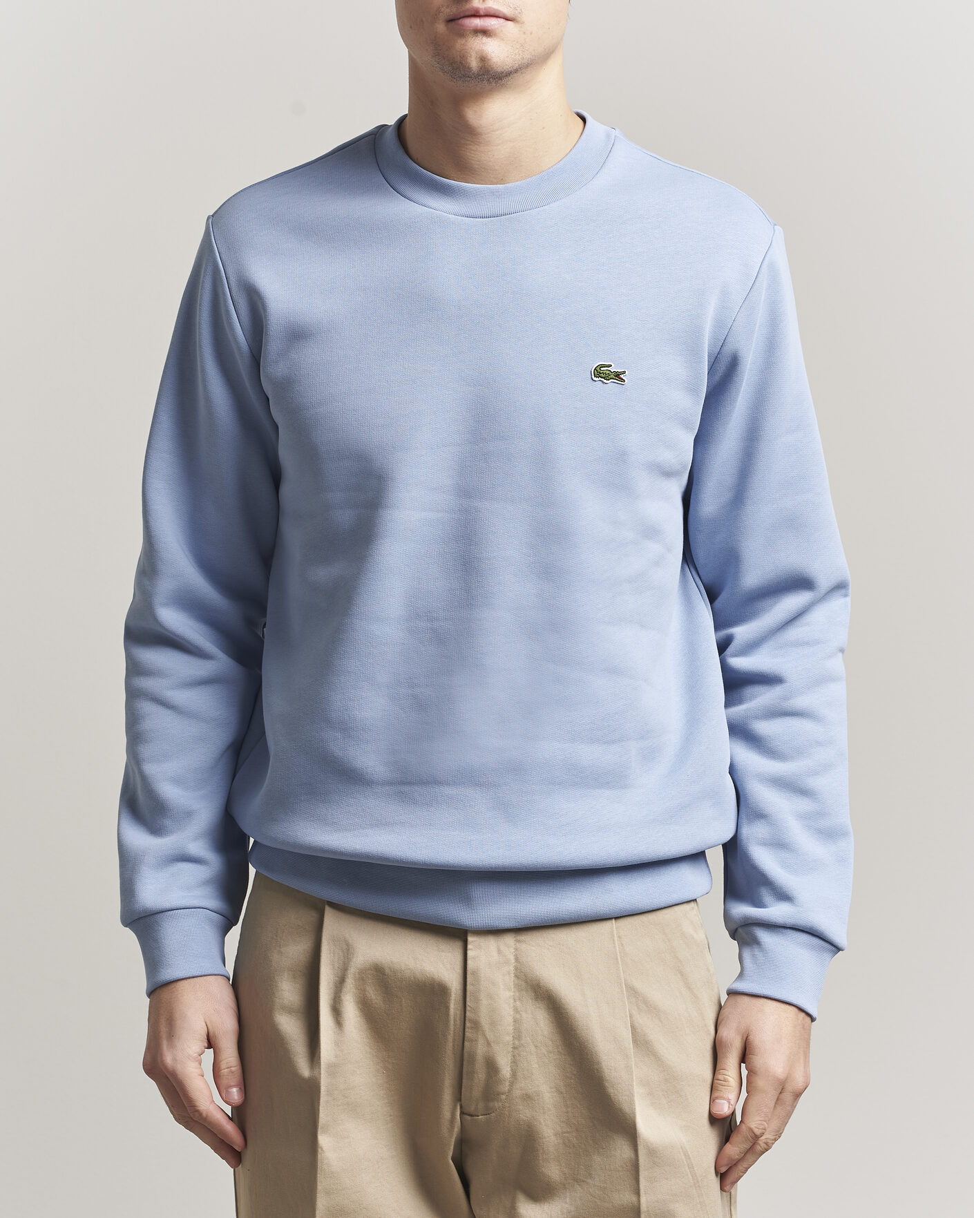 Herre | Gensere | Lacoste | Crew Neck Sweatshirt Aphylla Blue