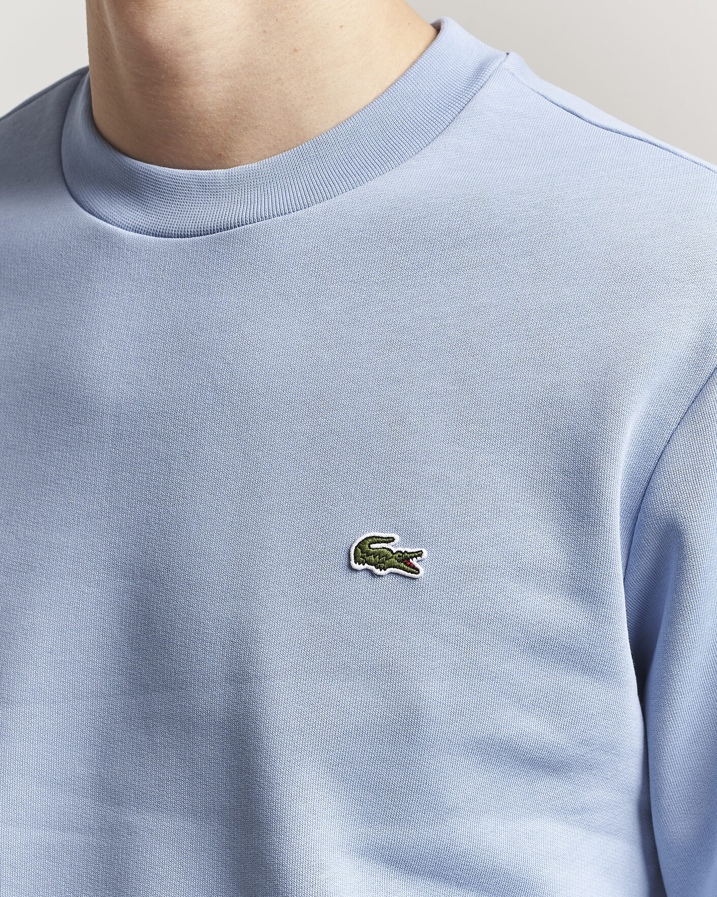 Herre | Gensere | Lacoste | Crew Neck Sweatshirt Aphylla Blue