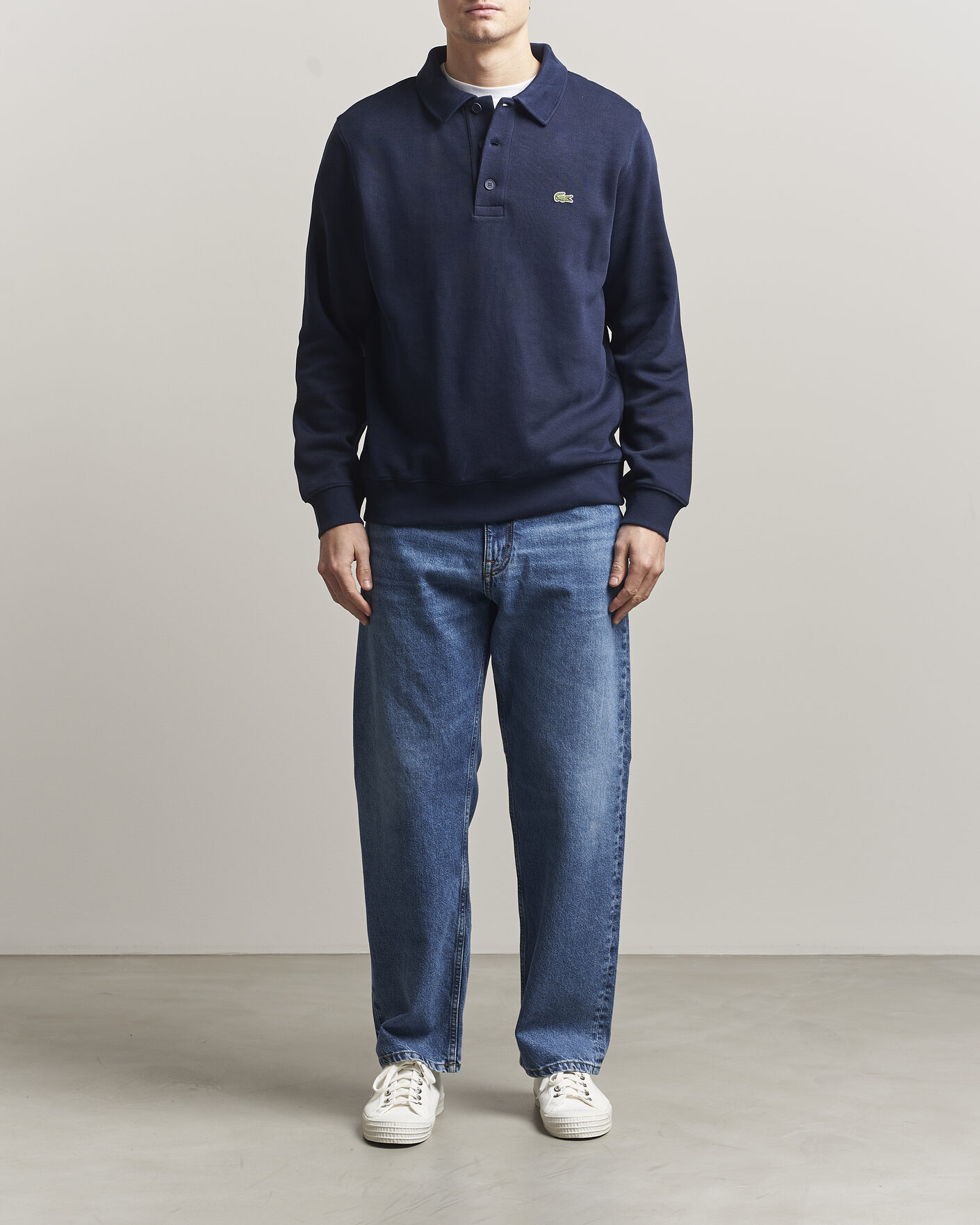 Herre | Gensere | Lacoste | Polo Sweater Navy Blue