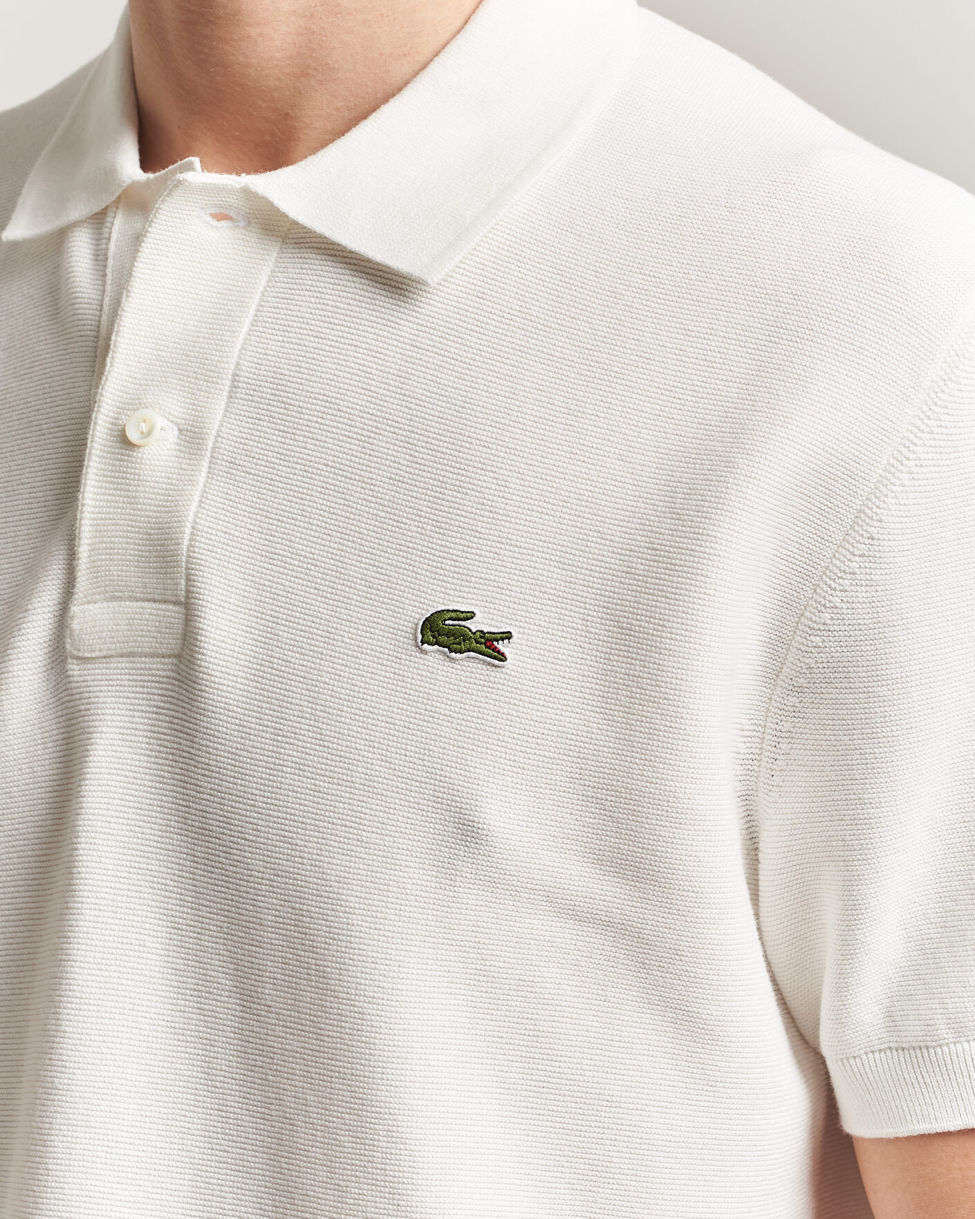 Herre | Pikéer | Lacoste | Cotton Knitted Polo Flour
