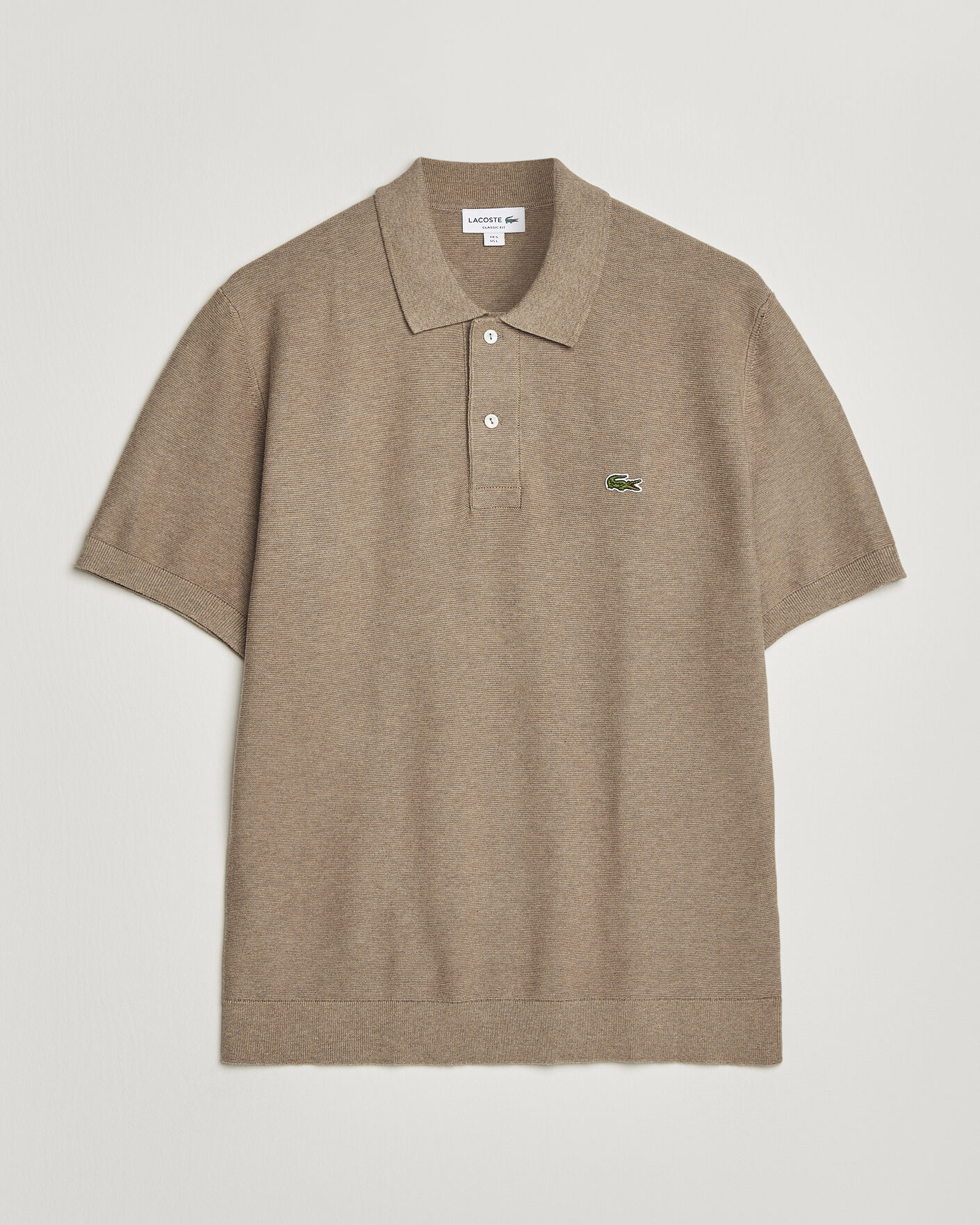 Herre | Pikéer | Lacoste | Cotton Knitted Polo Viennois Heather