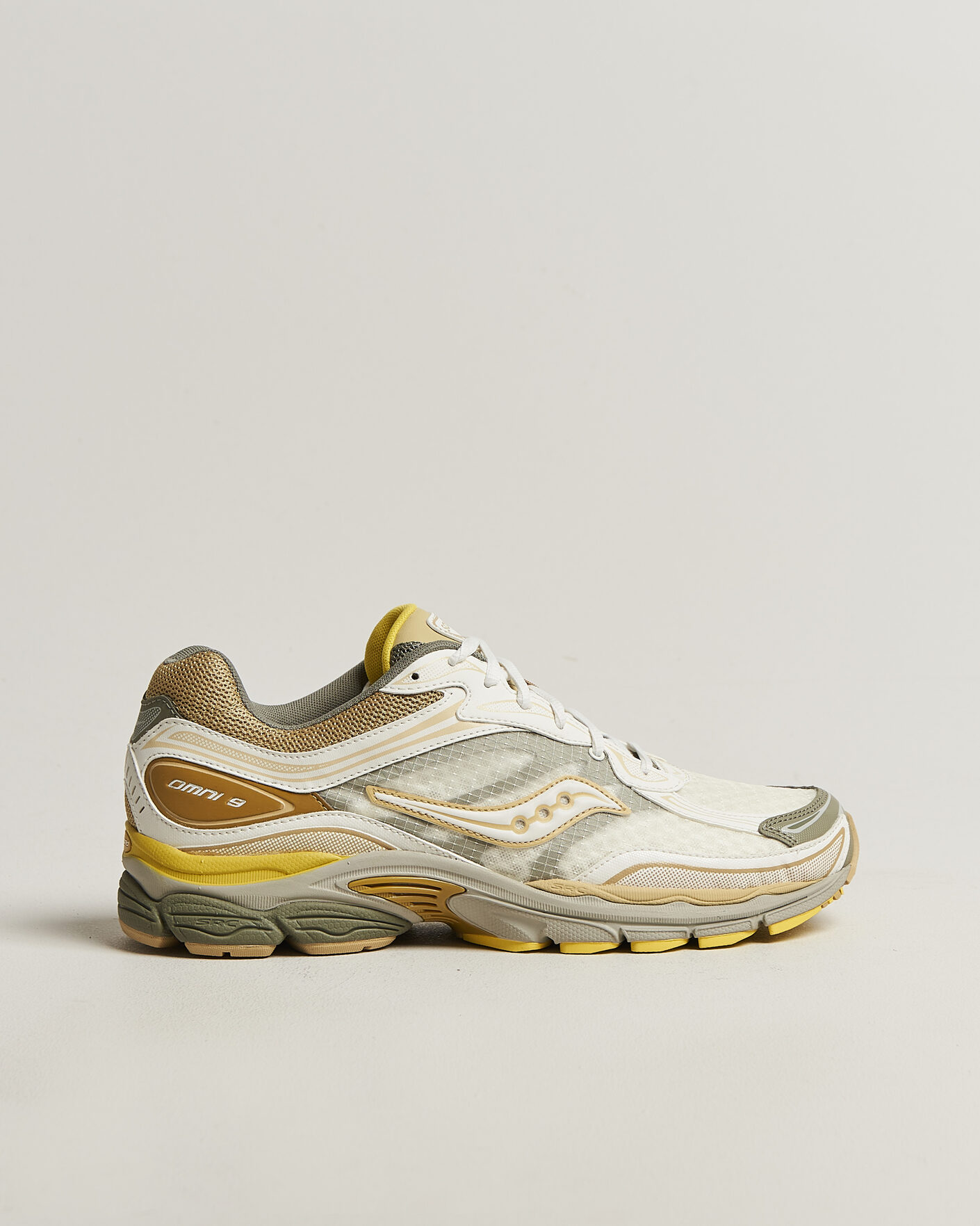 Herre | Sneakers | Saucony | Progrid Omni 9 Ripstop Running Sneaker Ivory/Moss