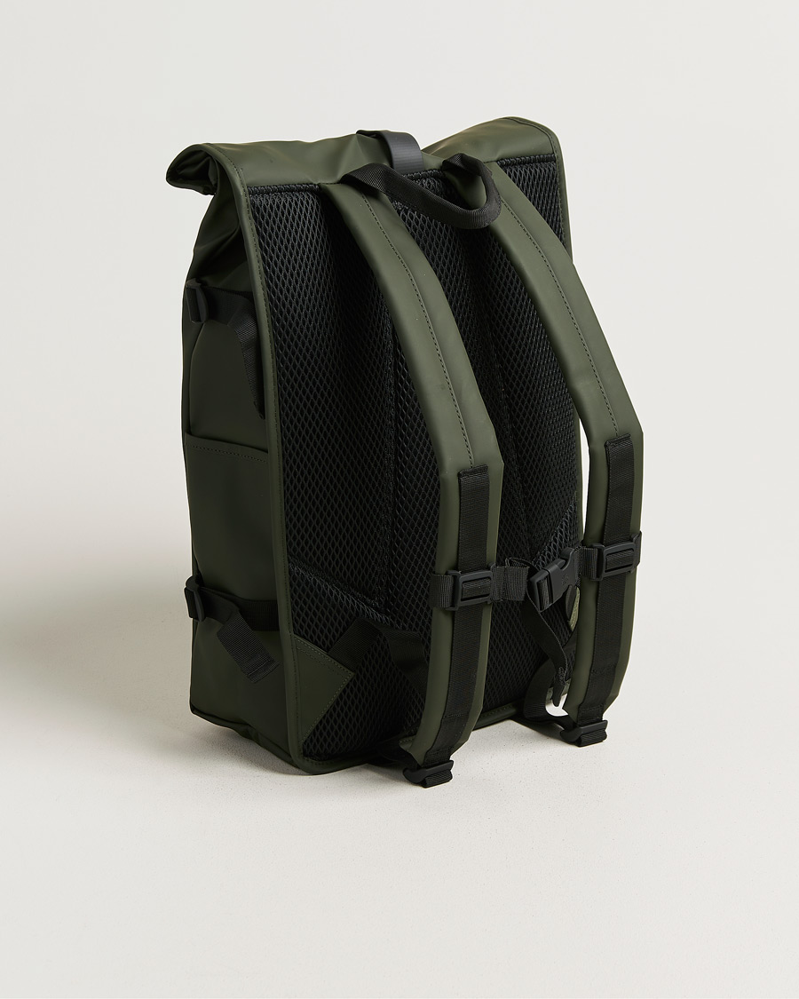 Herre | Vesker | RAINS | Rolltop Large Rucksack Green