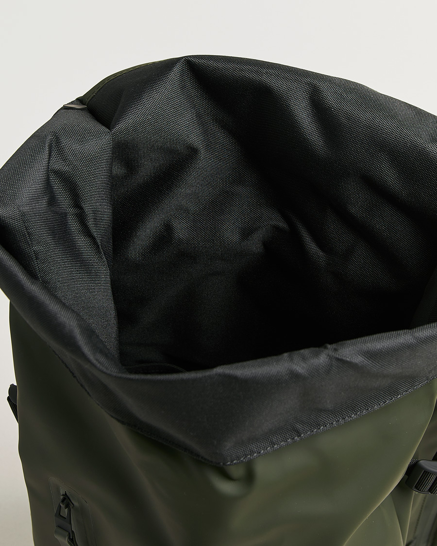 Herre | Vesker | RAINS | Rolltop Large Rucksack Green