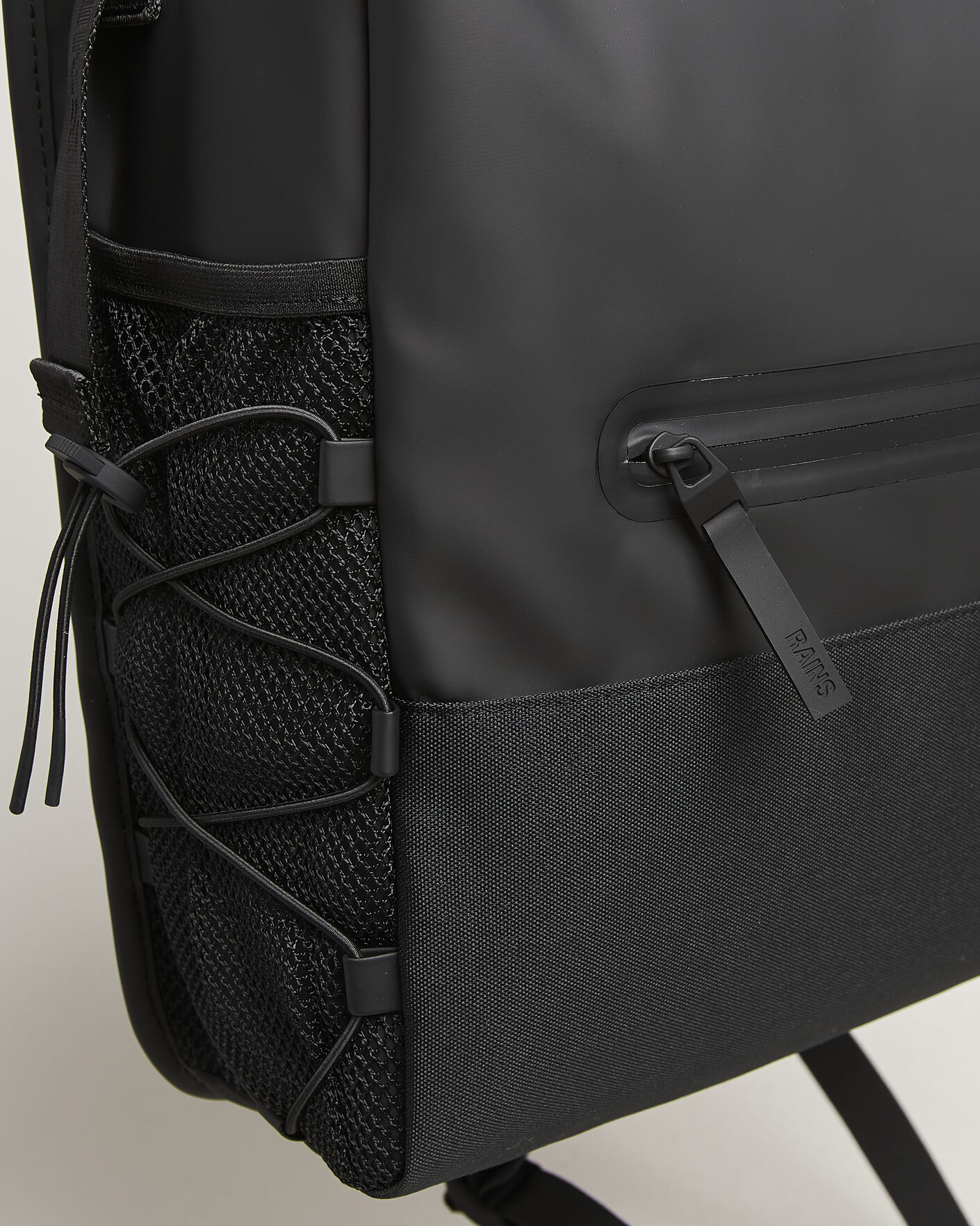 Herre | Vesker | RAINS | Trail Mountaineer Rolltop Backpack Black