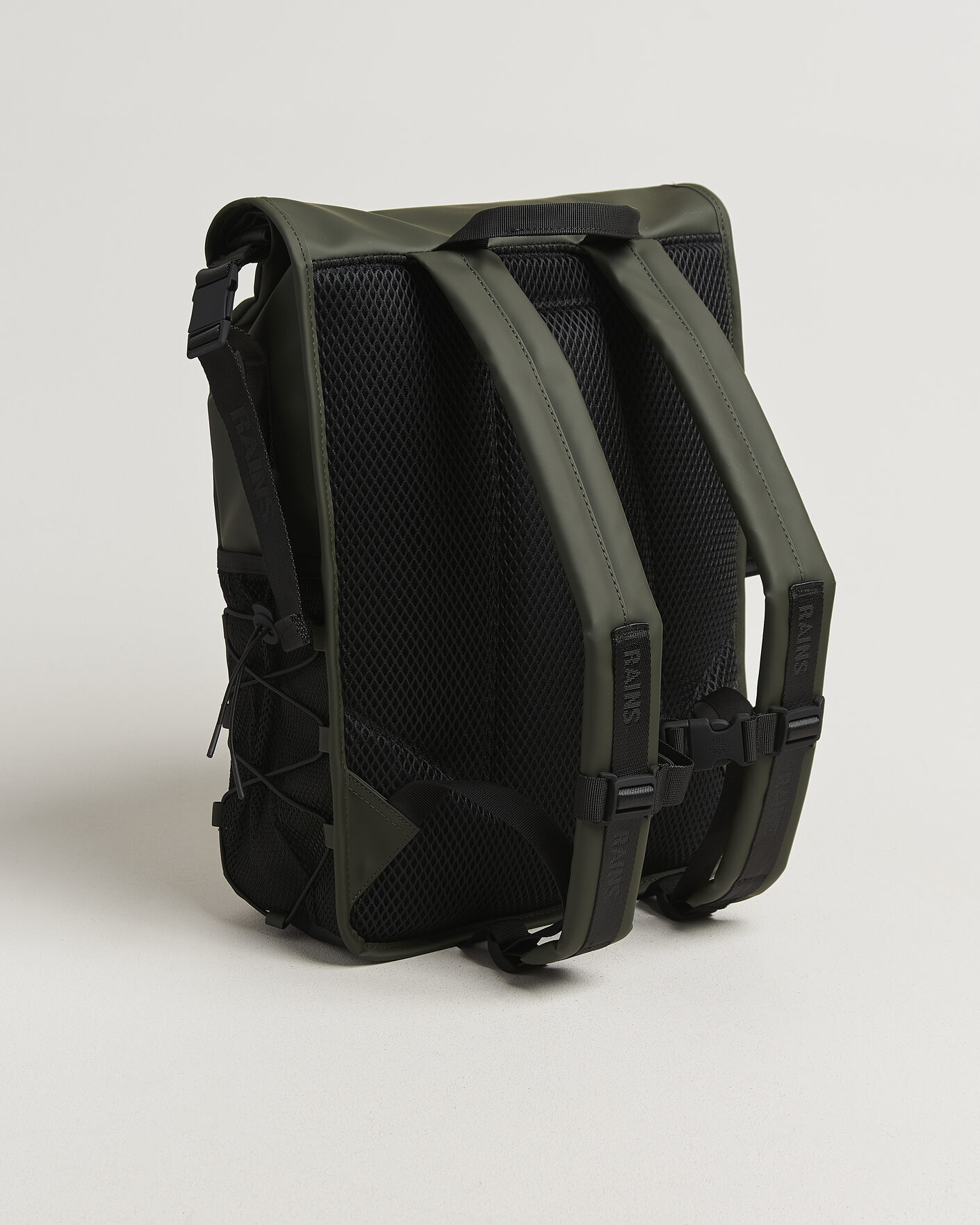 Herre | Vesker | RAINS | Trail Mountaineer Rolltop Backpack Green