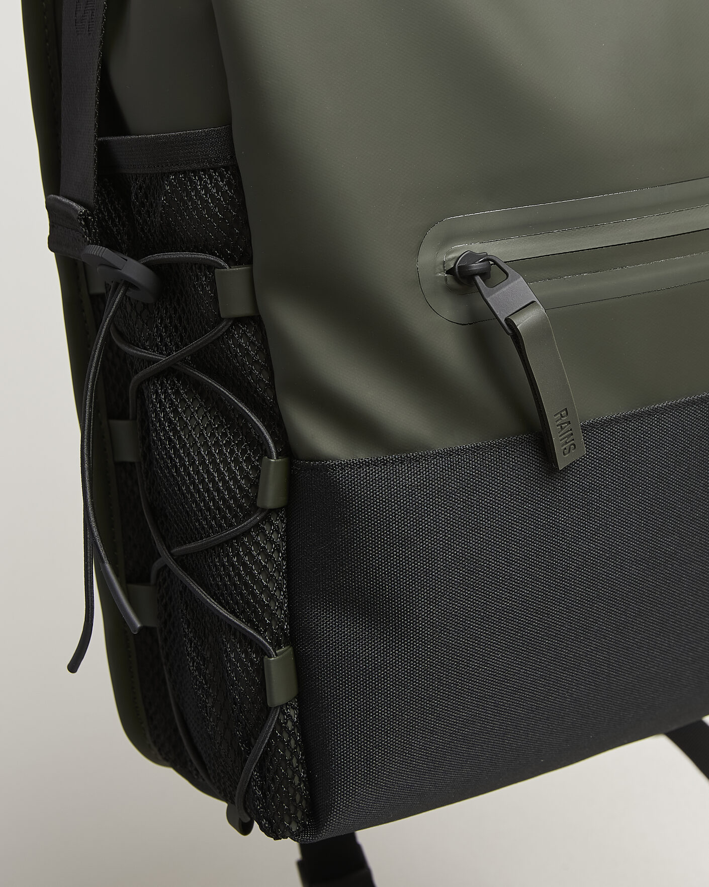 Herre | Vesker | RAINS | Trail Mountaineer Rolltop Backpack Green