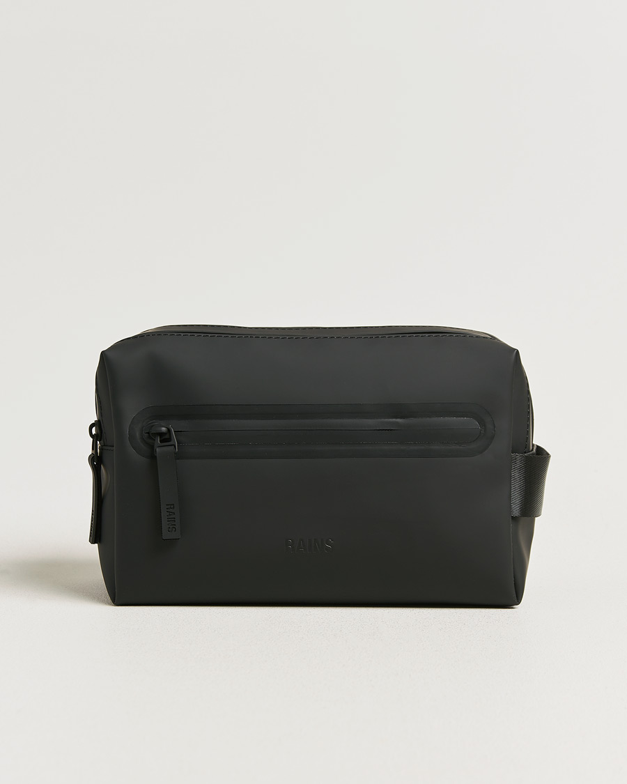 Herre | Vesker | RAINS | Double Zip Washbag Black