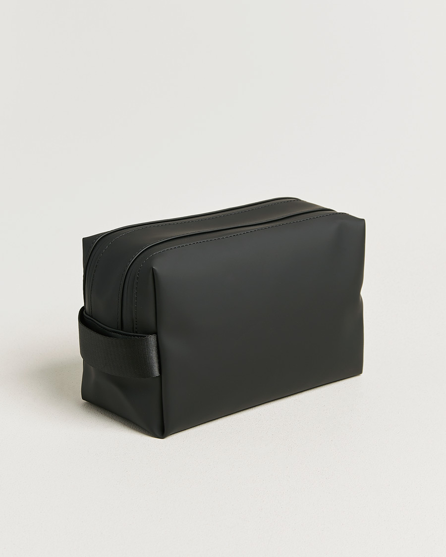 Herre | Vesker | RAINS | Double Zip Washbag Black