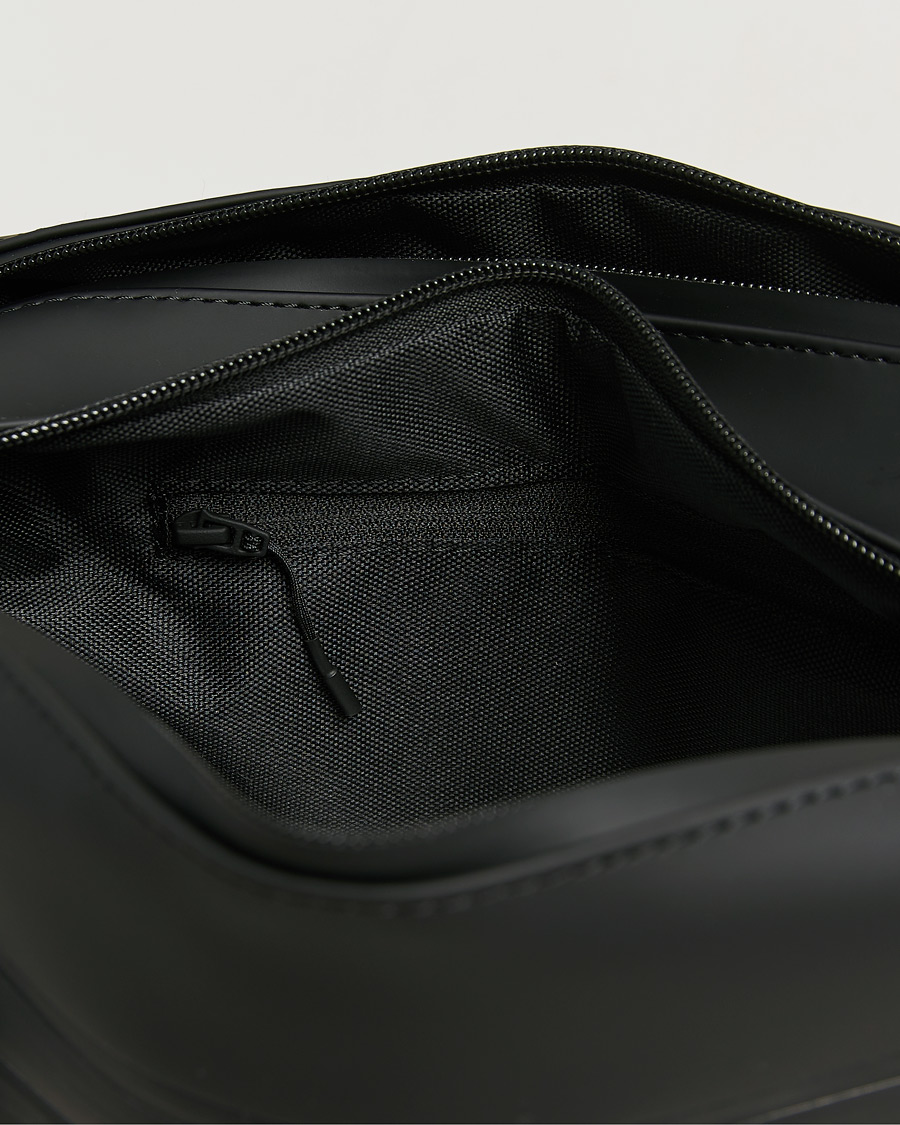 Herre | Vesker | RAINS | Double Zip Washbag Black