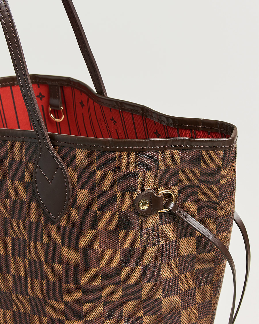 Herre | Pre-Owned & Vintage Bags | Louis Vuitton Pre-Owned | Neverfull MM Damier Ebene