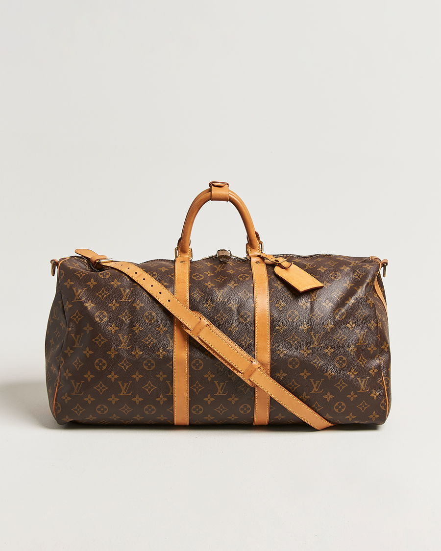 Herre | Pre-Owned & Vintage Bags | Louis Vuitton Pre-Owned | Keepall Bandouliére 55 Monogram
