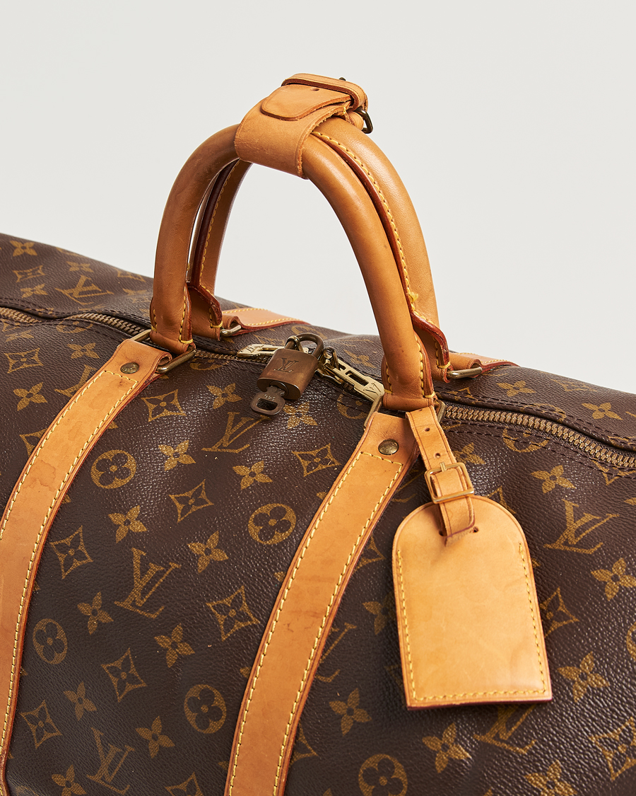 Herre | Pre-Owned & Vintage Bags | Louis Vuitton Pre-Owned | Keepall Bandouliére 55 Monogram