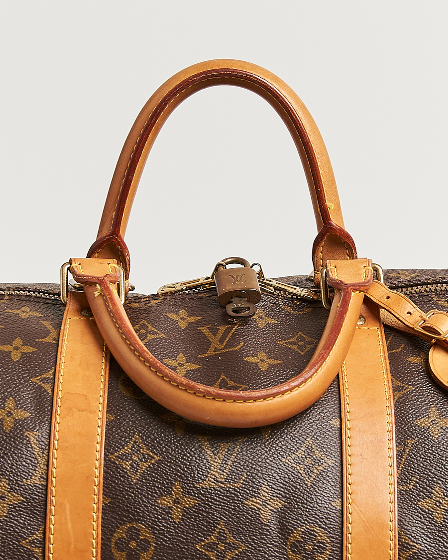 Herre | Pre-Owned & Vintage Bags | Louis Vuitton Pre-Owned | Keepall Bandouliére 55 Monogram