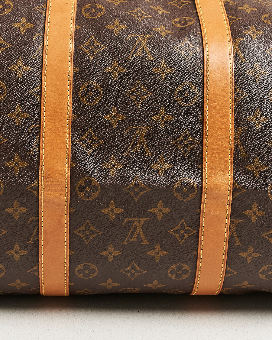 Herre | Pre-Owned & Vintage Bags | Louis Vuitton Pre-Owned | Keepall Bandouliére 55 Monogram