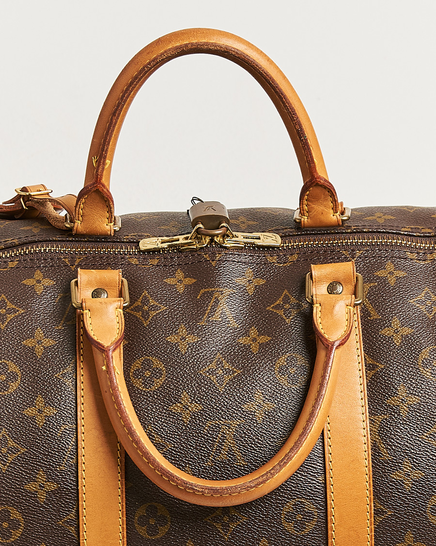 Herre | Pre-Owned & Vintage Bags | Louis Vuitton Pre-Owned | Keepall Bandouliére 55 Monogram