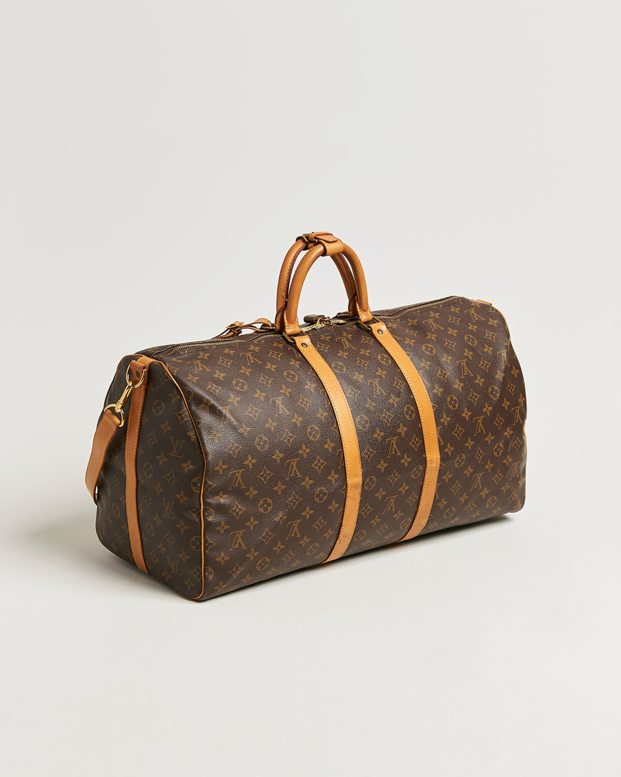 Herre | Pre-Owned & Vintage Bags | Louis Vuitton Pre-Owned | Keepall Bandouliére 55 Monogram