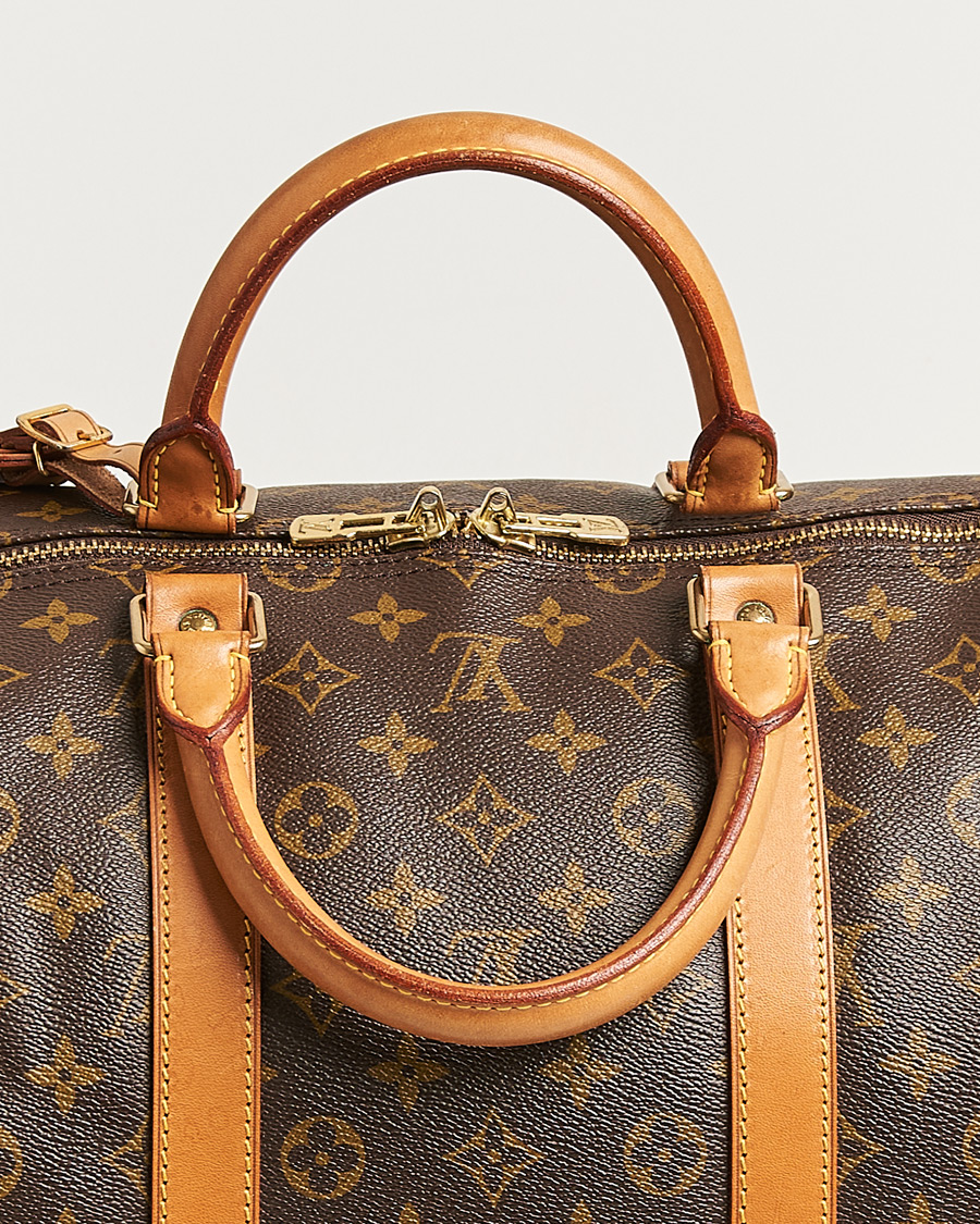 Herre | Pre-Owned & Vintage Bags | Louis Vuitton Pre-Owned | Keepall Bandouliére 55 Monogram
