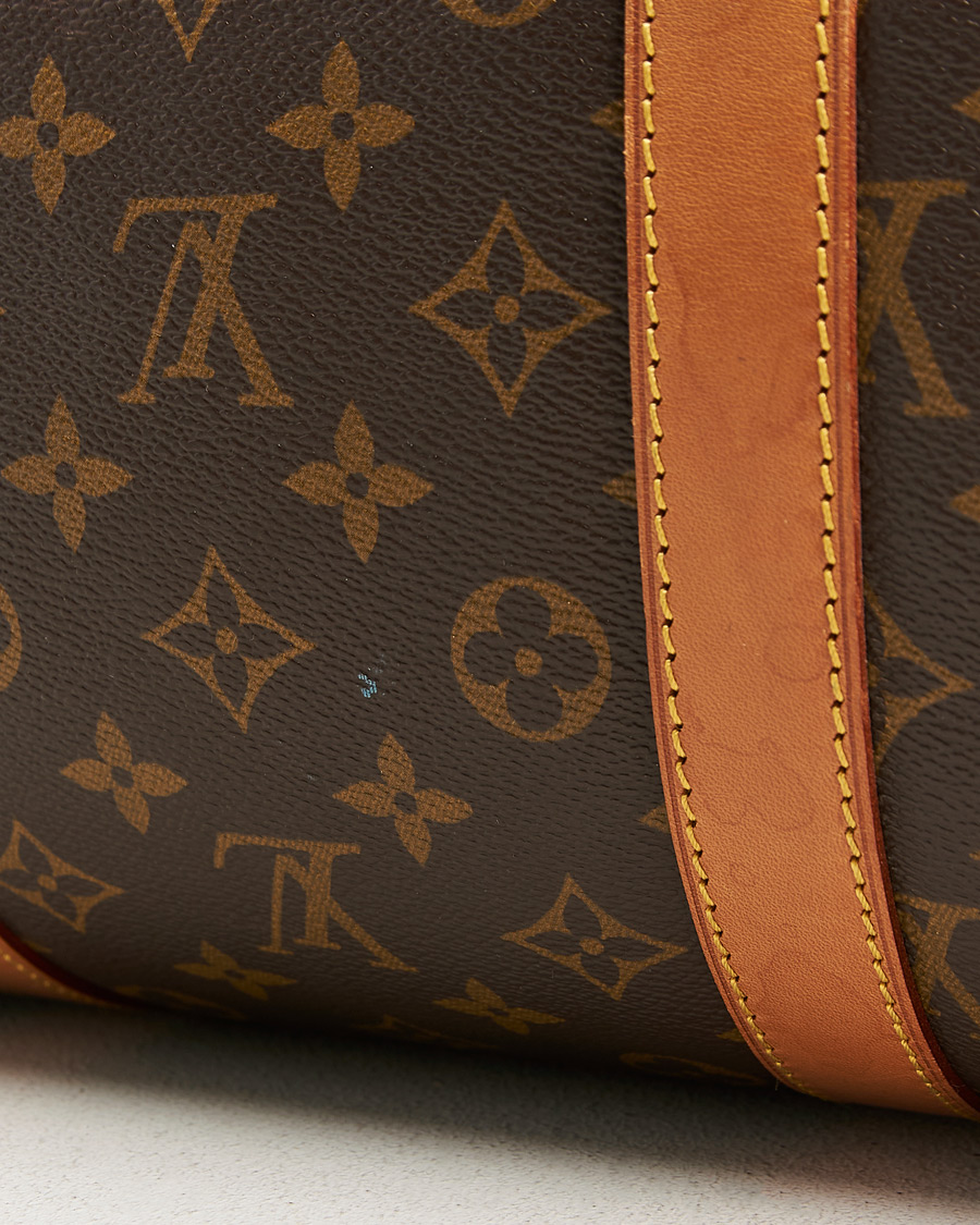 Herre | Pre-Owned & Vintage Bags | Louis Vuitton Pre-Owned | Keepall Bandouliére 55 Monogram