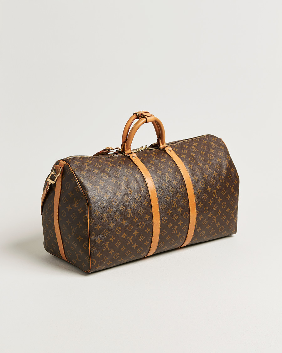 Herre | Pre-Owned & Vintage Bags | Louis Vuitton Pre-Owned | Keepall Bandouliére 55 Monogram