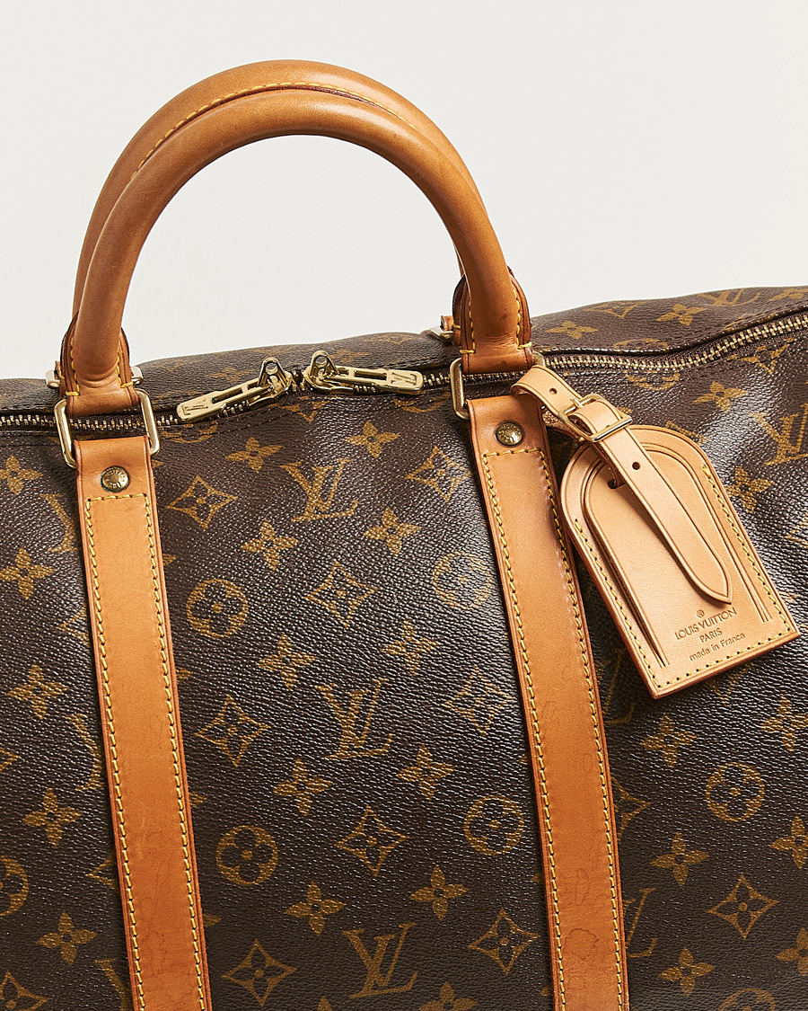 Herre | Pre-Owned & Vintage Bags | Louis Vuitton Pre-Owned | Keepall Bandouliére 55 Monogram