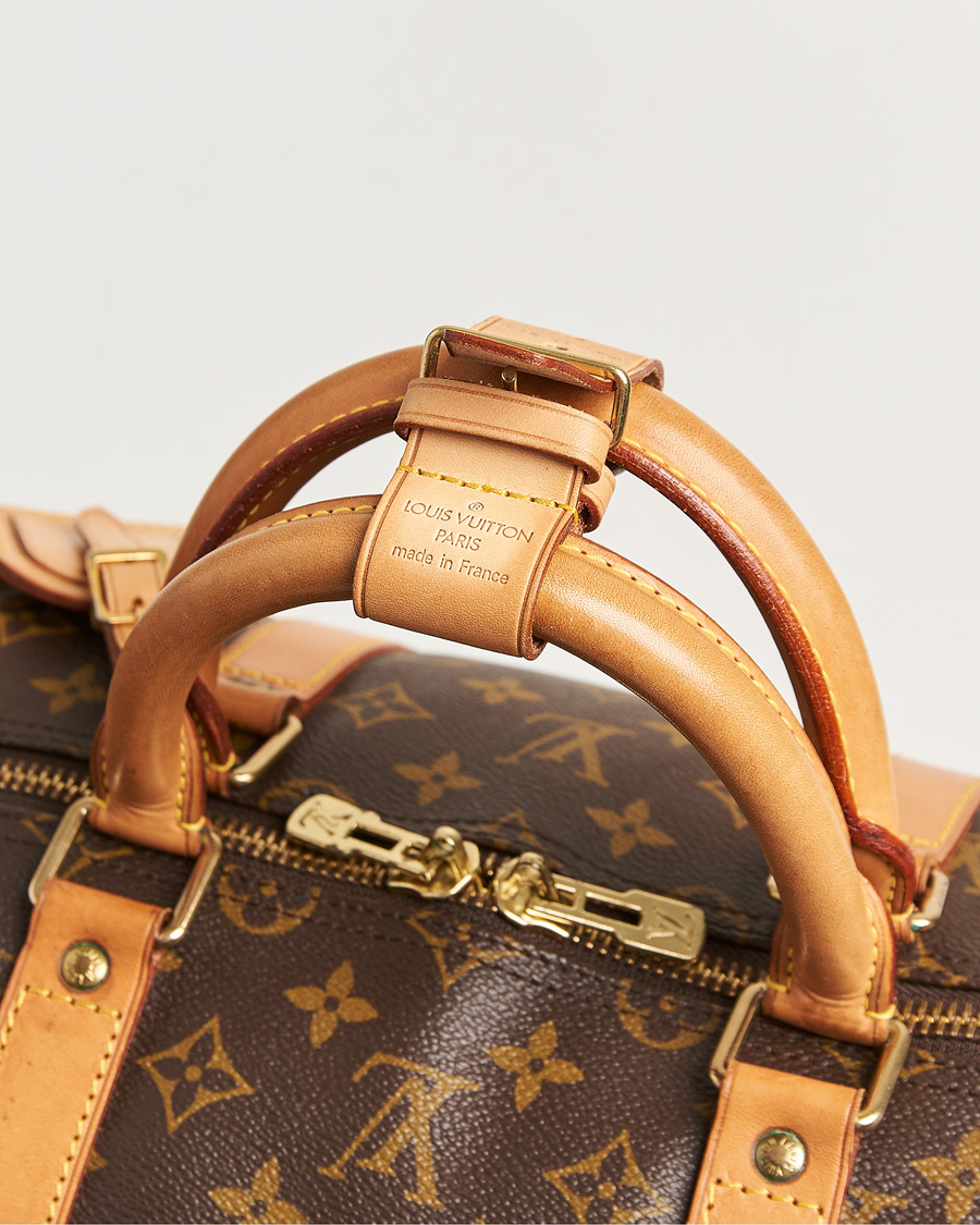 Herre | Pre-Owned & Vintage Bags | Louis Vuitton Pre-Owned | Keepall Bandouliére 55 Monogram