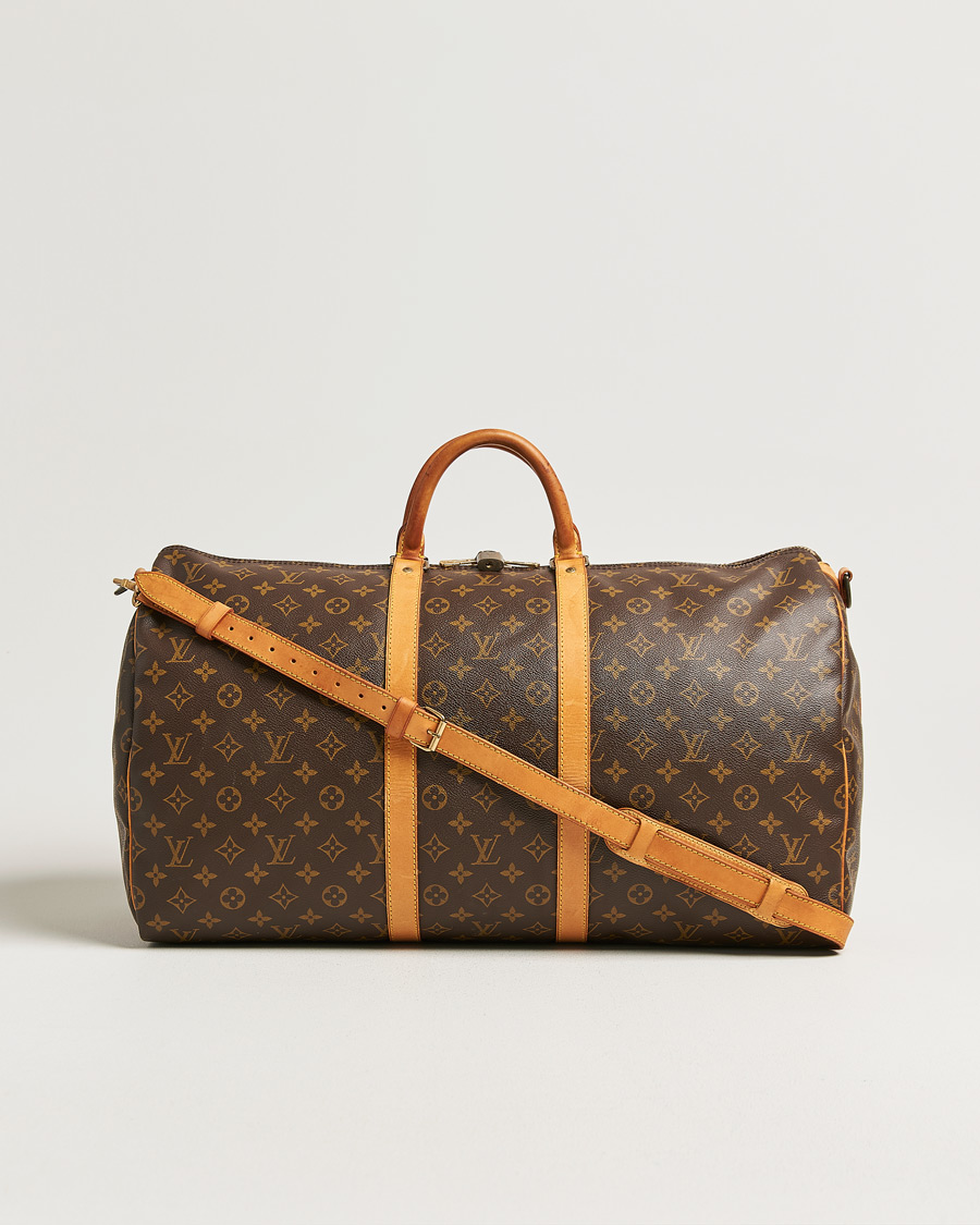 Herre | Pre-Owned & Vintage Bags | Louis Vuitton Pre-Owned | Keepall Bandouliére 55 Monogram
