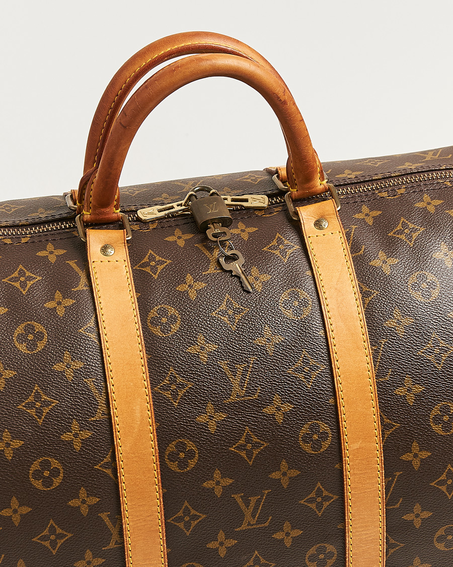 Herre | Pre-Owned & Vintage Bags | Louis Vuitton Pre-Owned | Keepall Bandouliére 55 Monogram