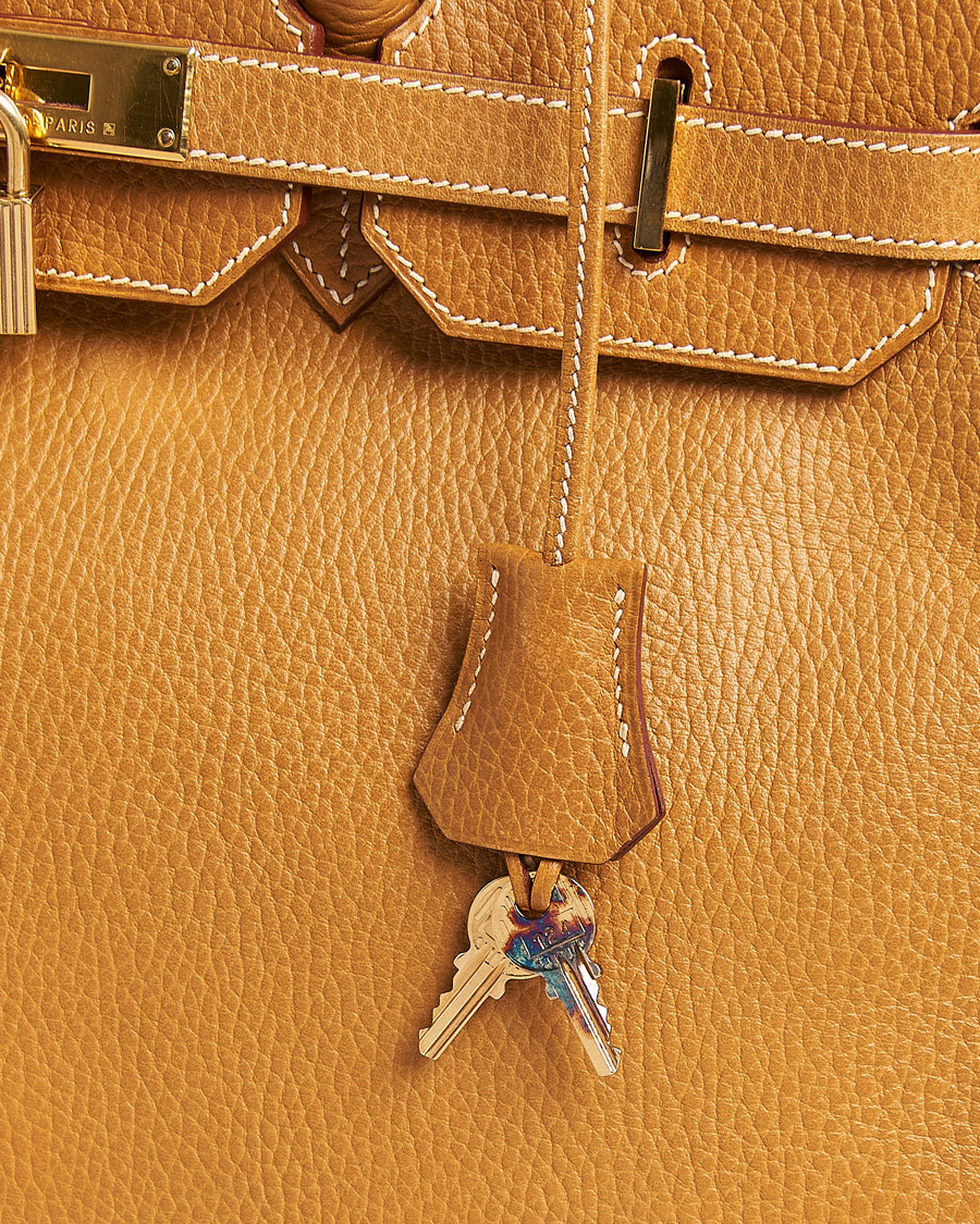 Herre | Pre-Owned & Vintage Bags | Hermès Pre-Owned | Birkin 35 Ardennes Gold