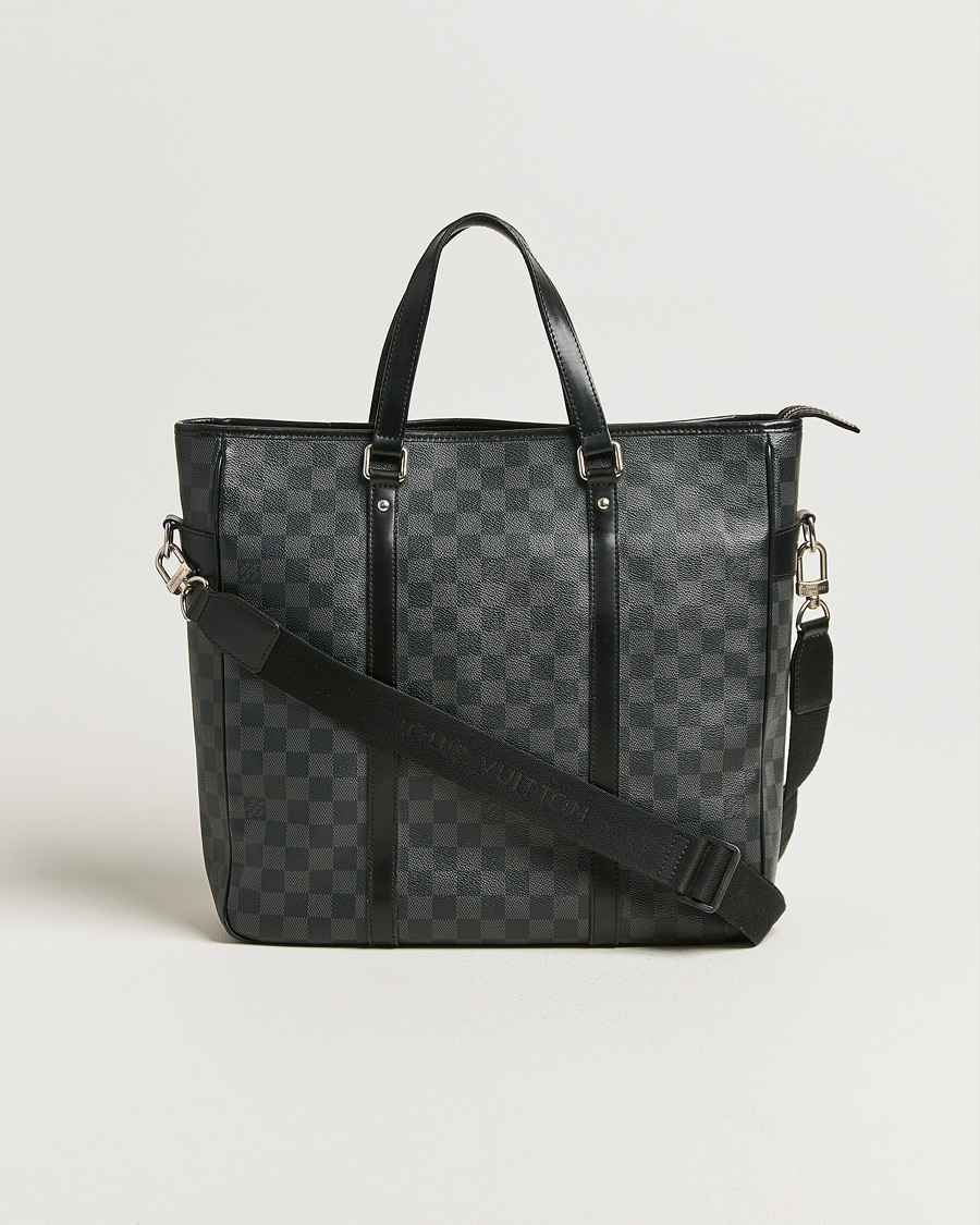 Herre | Pre-Owned & Vintage Bags | Louis Vuitton Pre-Owned | Tadao Tote Bag Damier Graphite