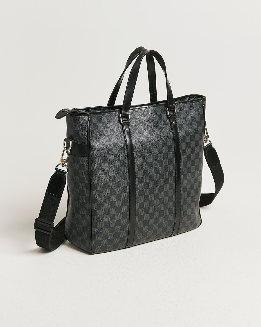 Herre | Pre-Owned & Vintage Bags | Louis Vuitton Pre-Owned | Tadao Tote Bag Damier Graphite