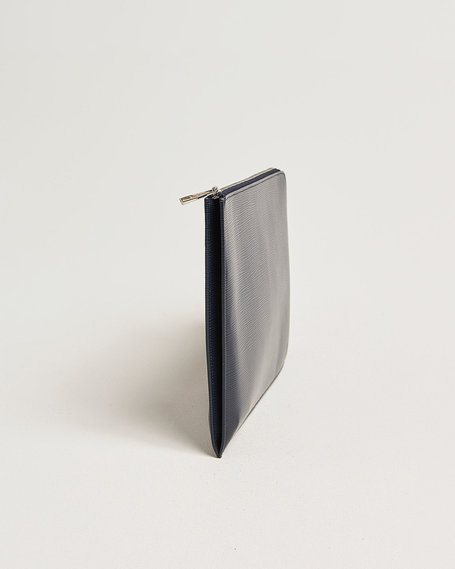 Herre | Pre-Owned & Vintage Bags | Louis Vuitton Pre-Owned | Porte Documents Epi Leather Navy