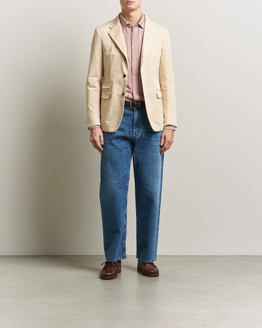 Herre | Dressjakker | Massimo Alba | Sloop Cotton Blazer Light Beige