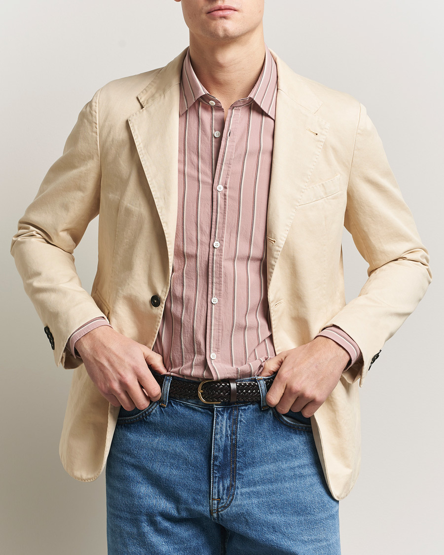 Herre | Dressjakker | Massimo Alba | Sloop Cotton Blazer Light Beige