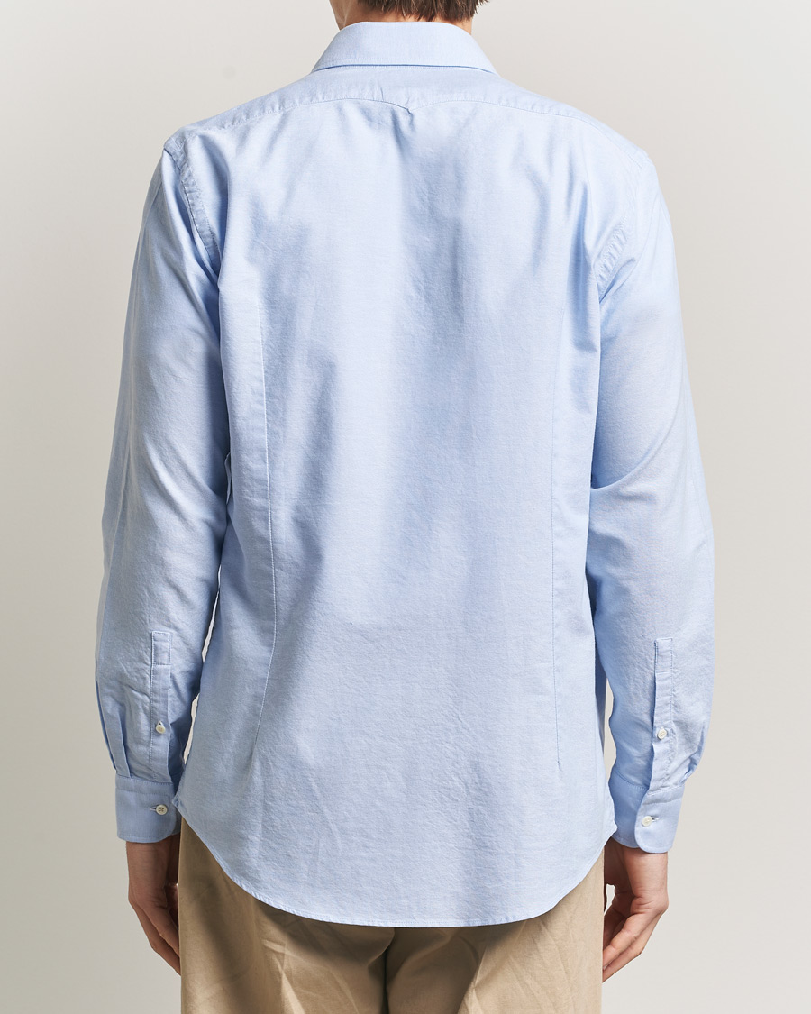 Herre | Skjorter | Massimo Alba | Genova Oxford Shirt Sky Blue